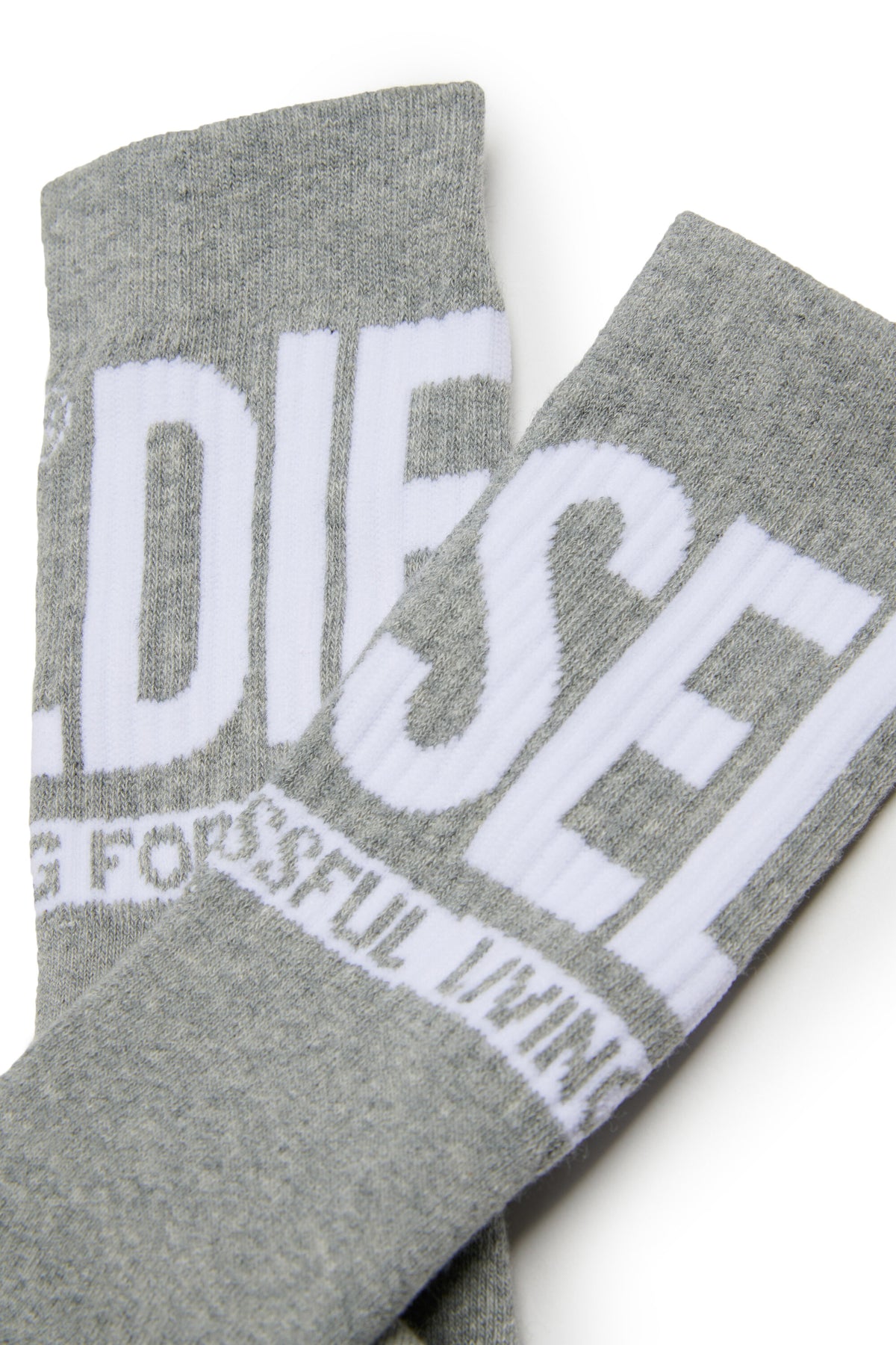 Lot de deux paires de chaussettes avec logo