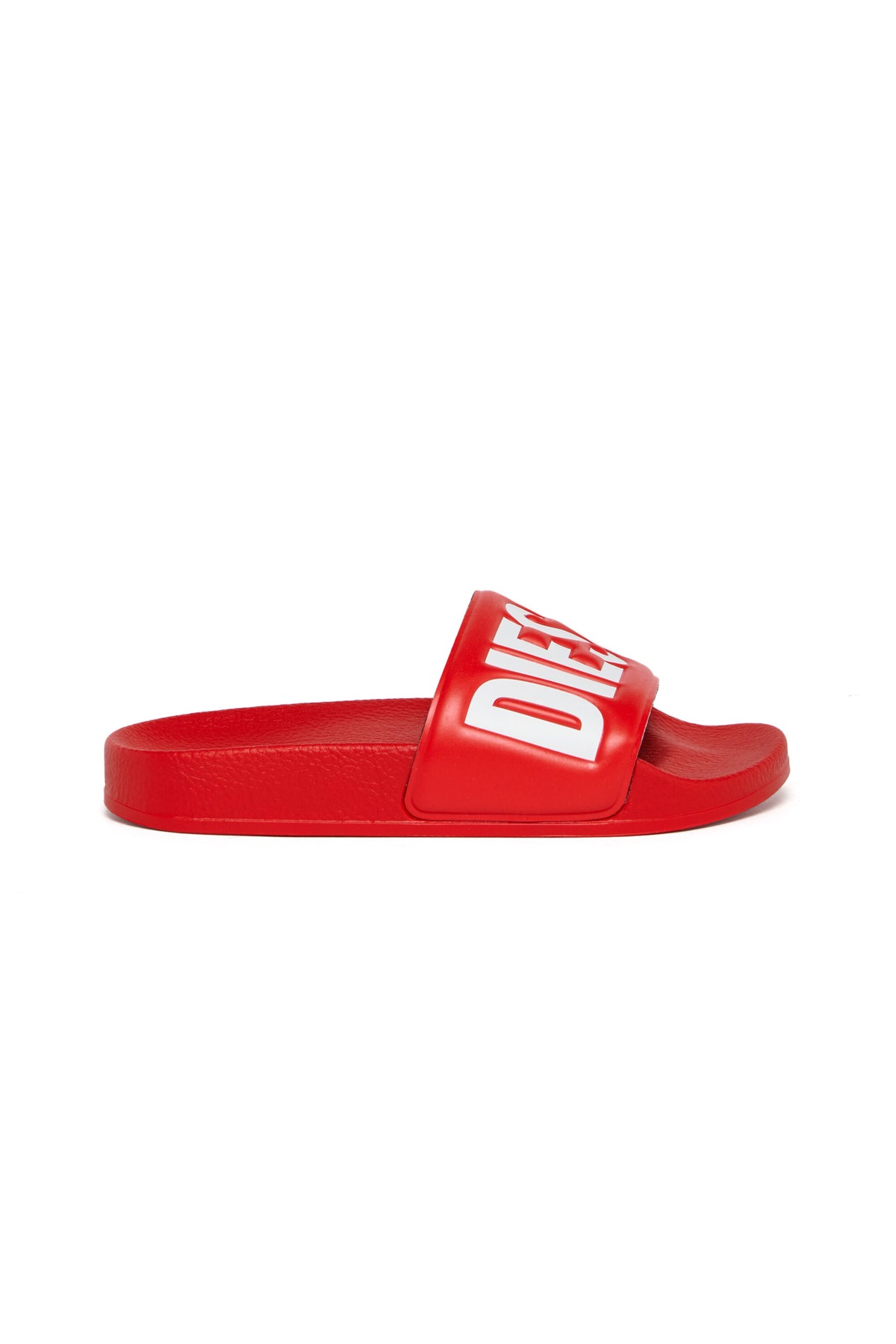 Chanclas tipo slide con logo