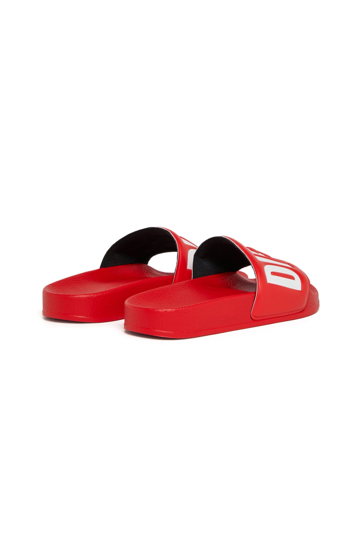 Chanclas tipo slide con logo