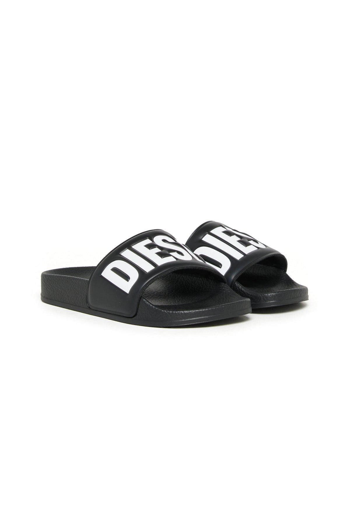 Chanclas tipo slide con logo