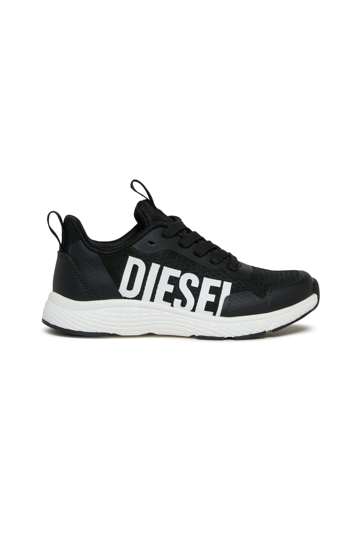 Sneakers avec logo contrasté