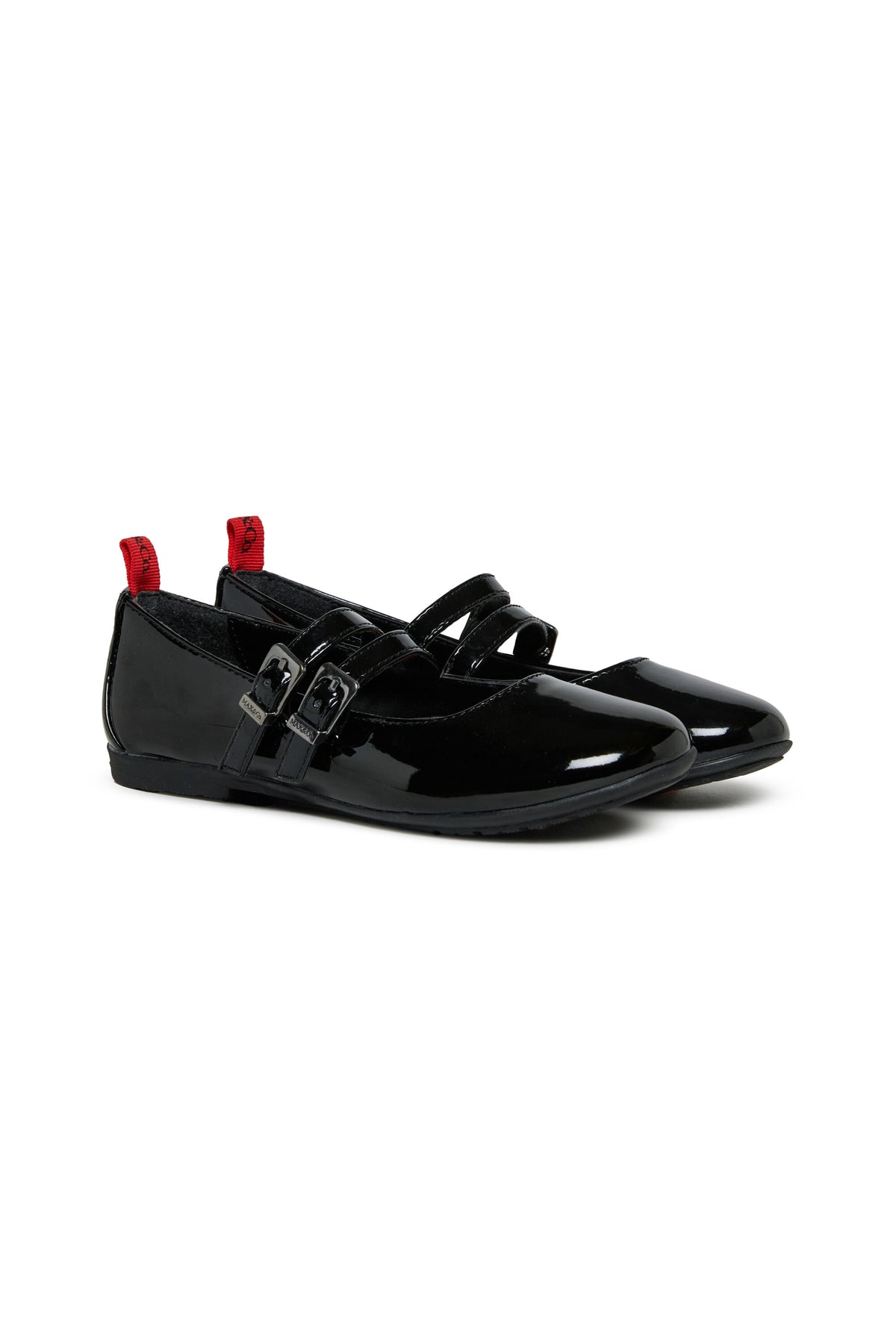 Ballerines vernies à double bride