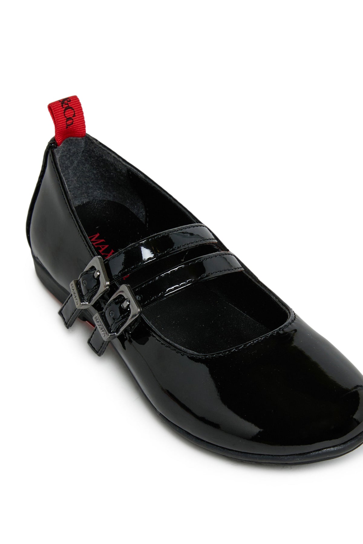 Ballerines vernies à double bride
