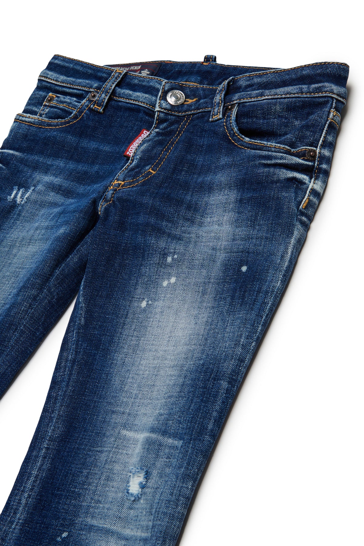 Jeans corte bootcut lavado azul medio - Bell Bottom