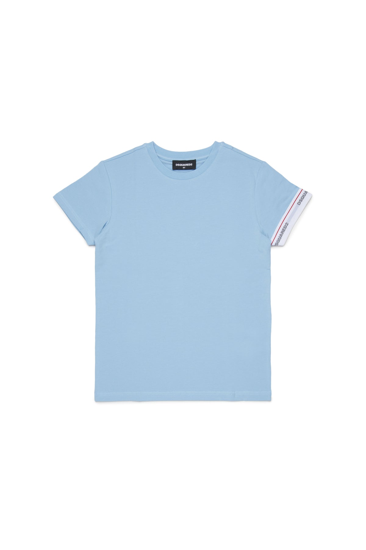 T-shirt with sleeve logo