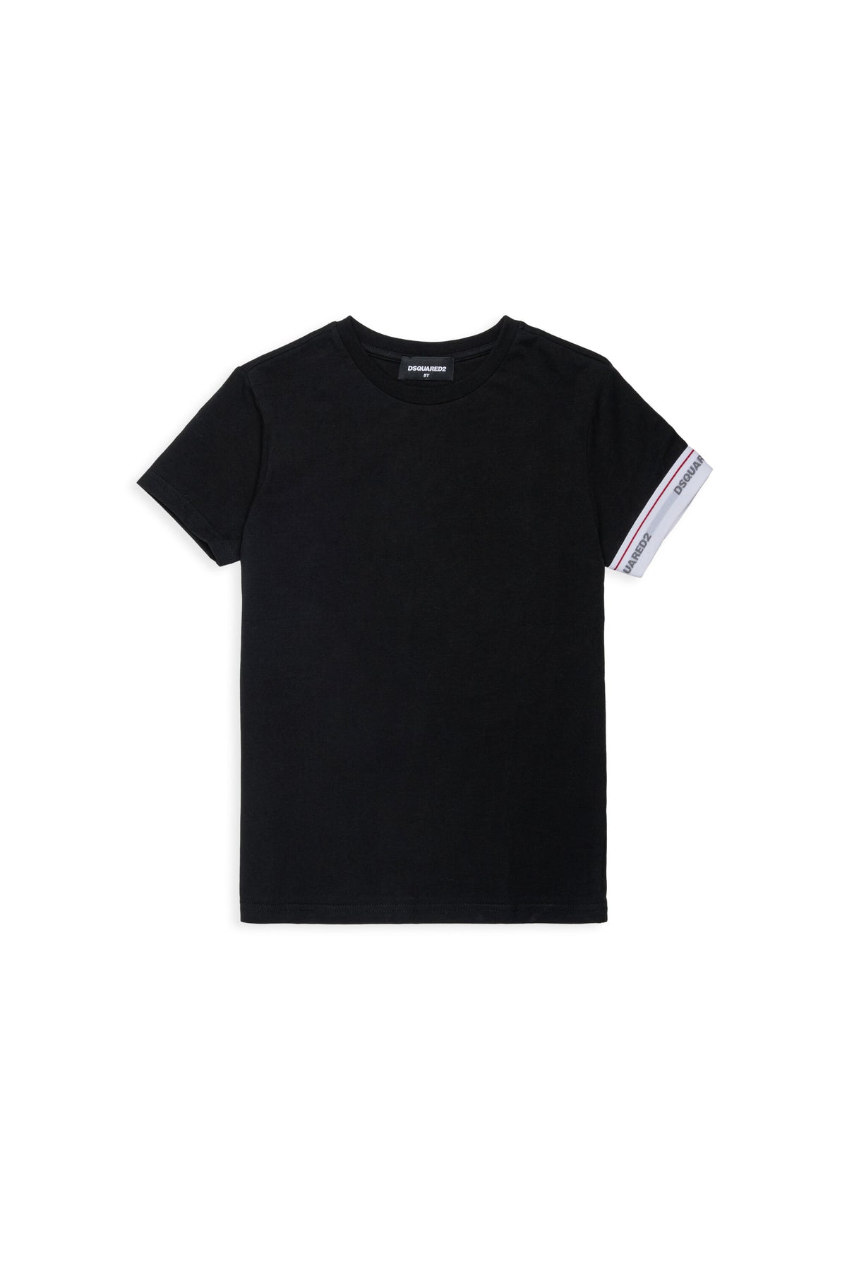 T-shirt with sleeve logo