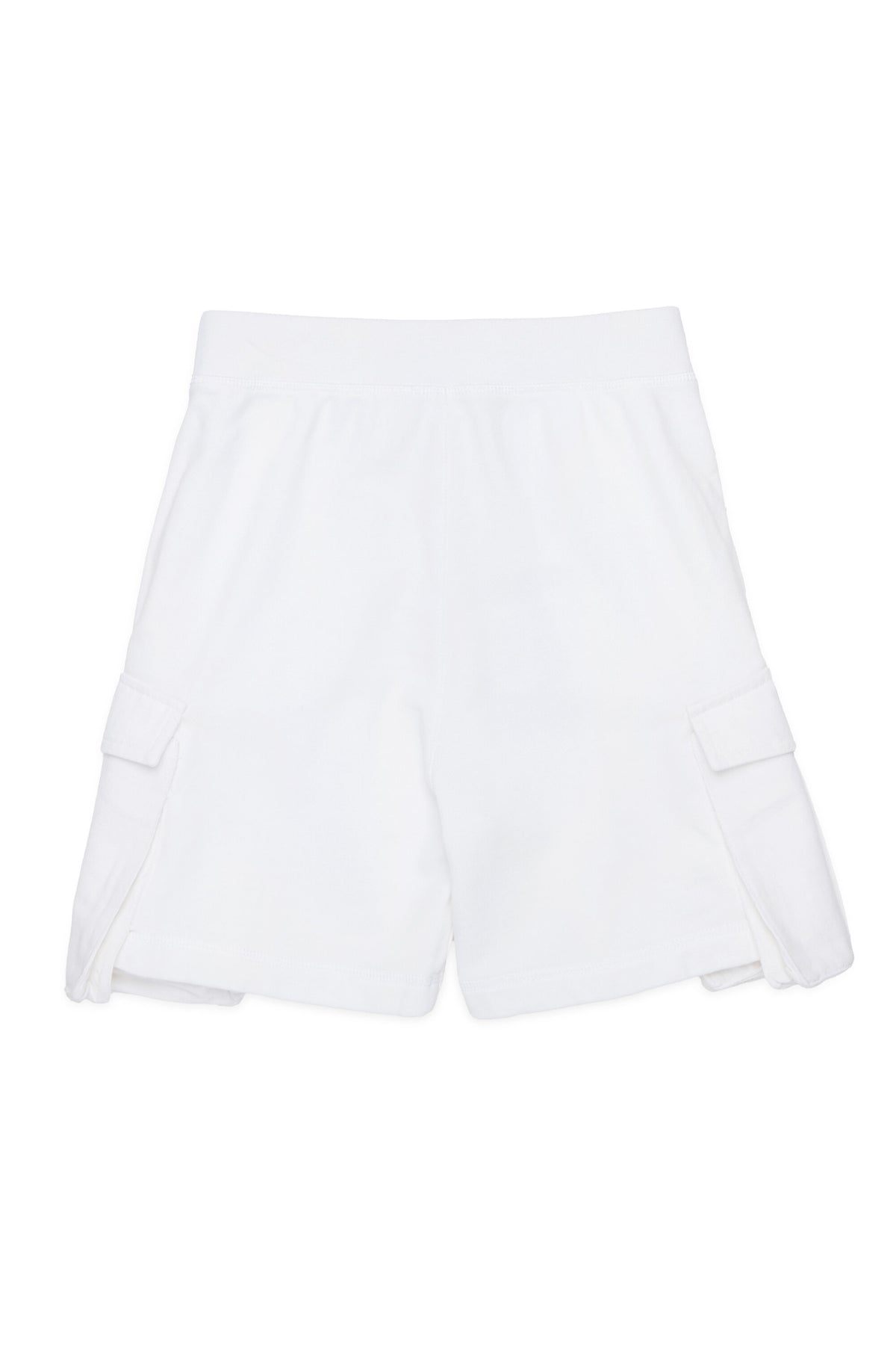 Fleece cargo shorts with Maple Leaf