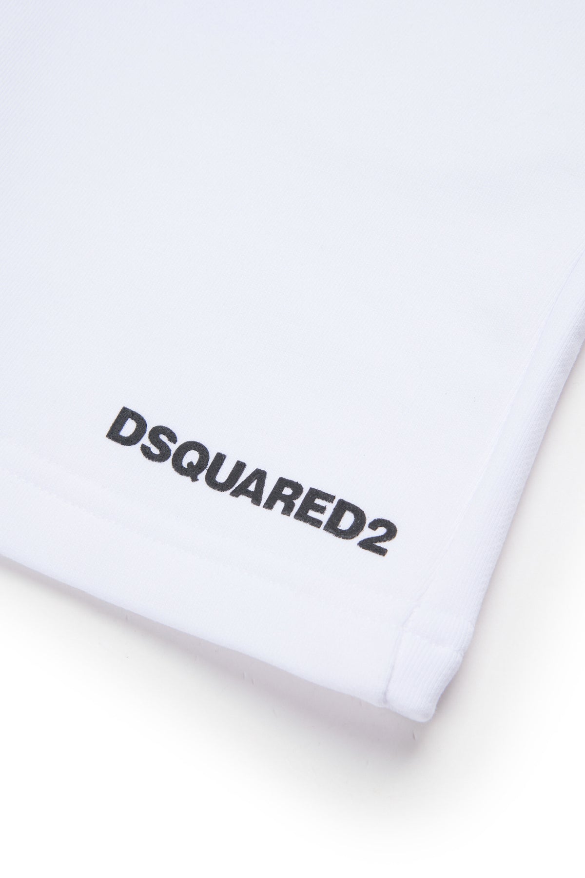 Branded fleece shorts