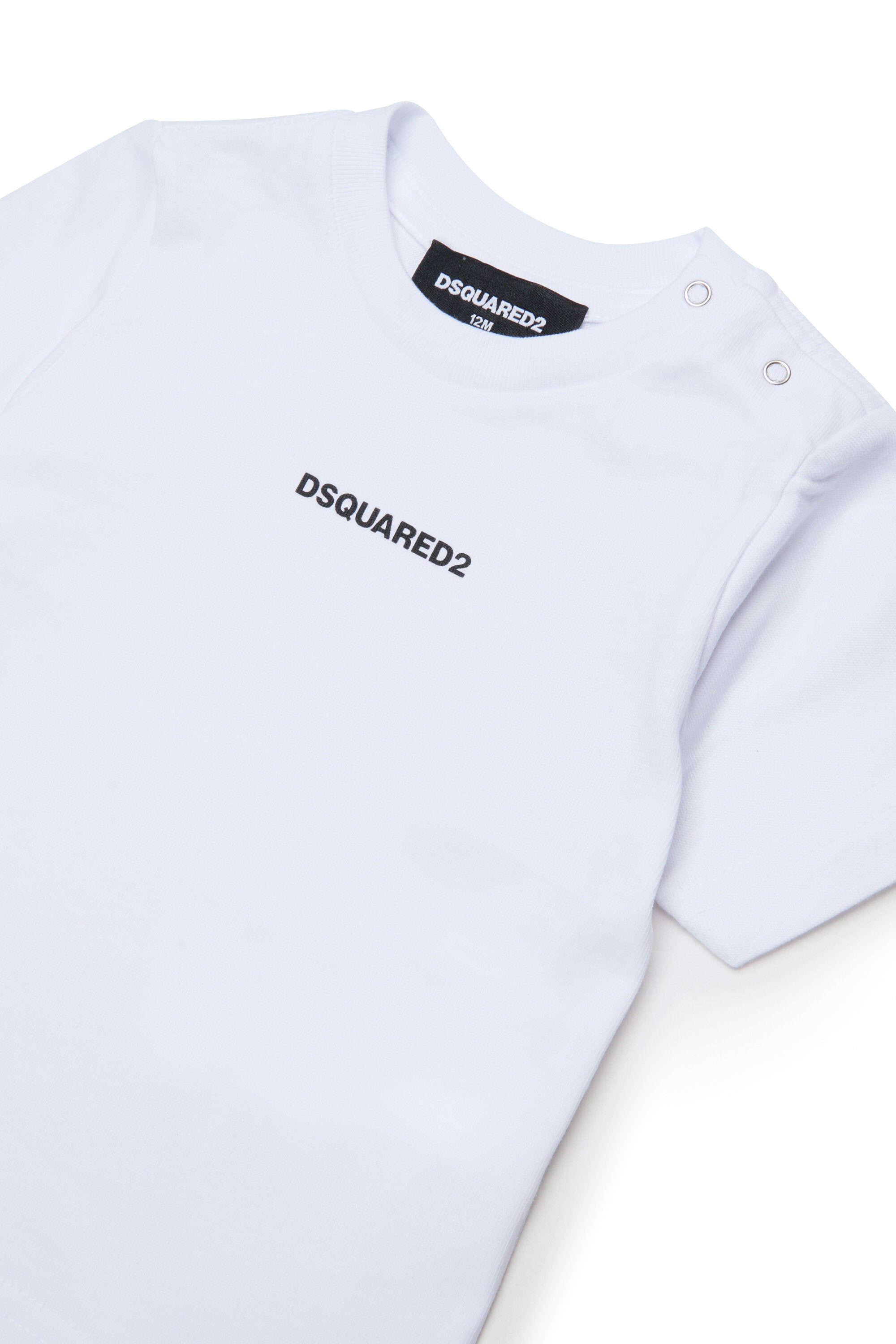 T-shirt col ras du cou avec logo