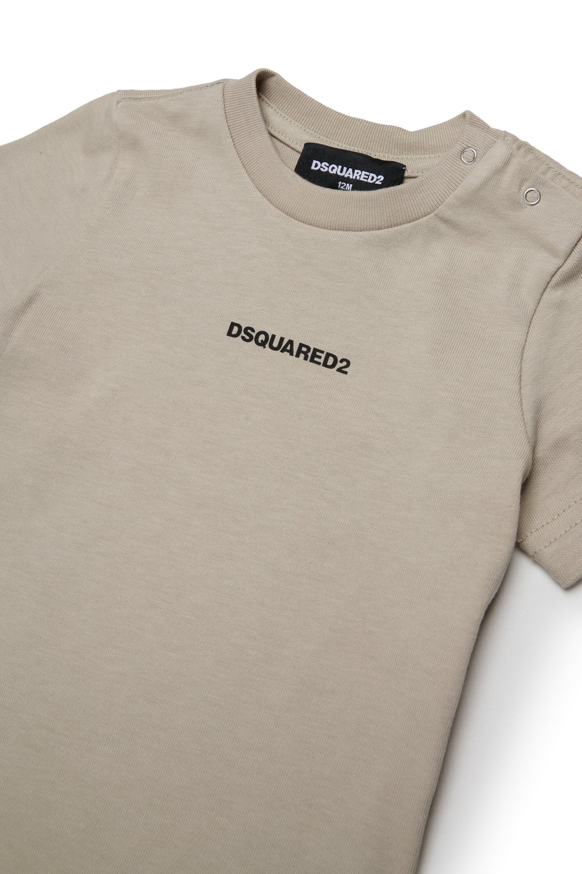 T-shirt col ras du cou avec logo