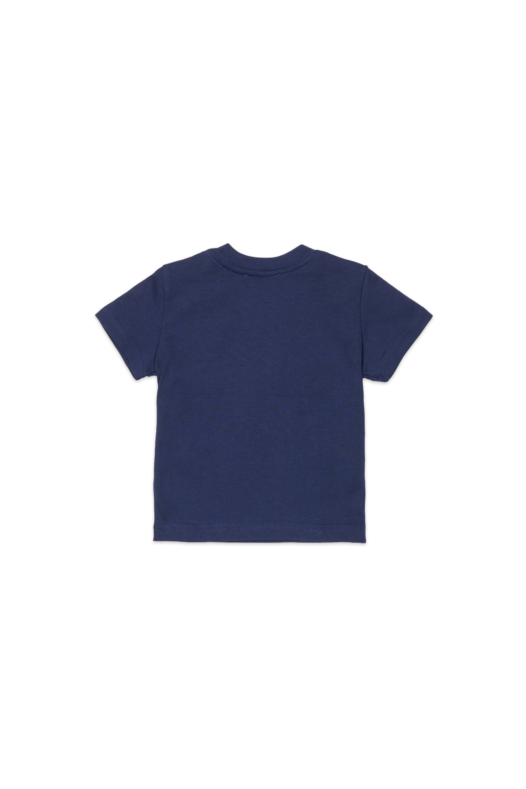 Camiseta de cuello redondo con logo
