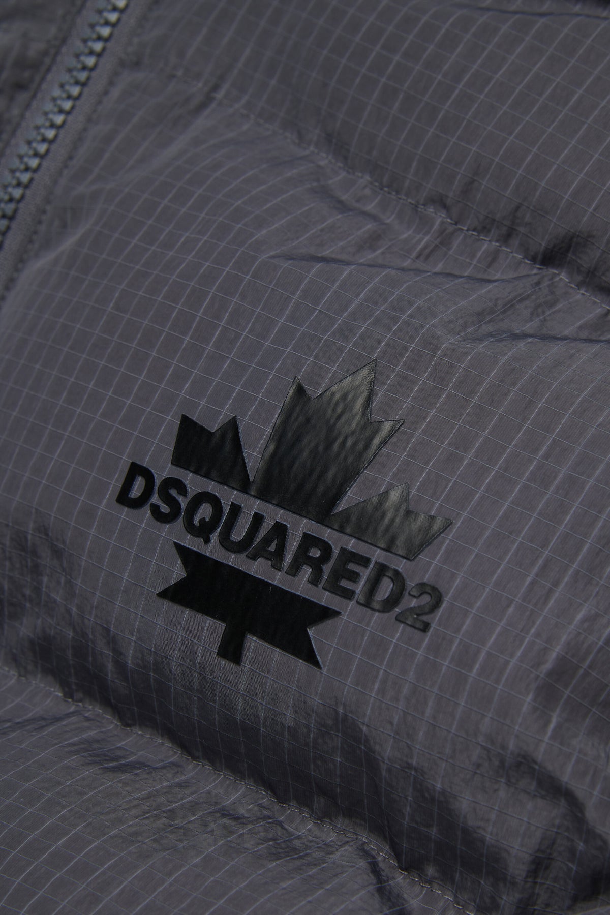Chaqueta acolchada con logo