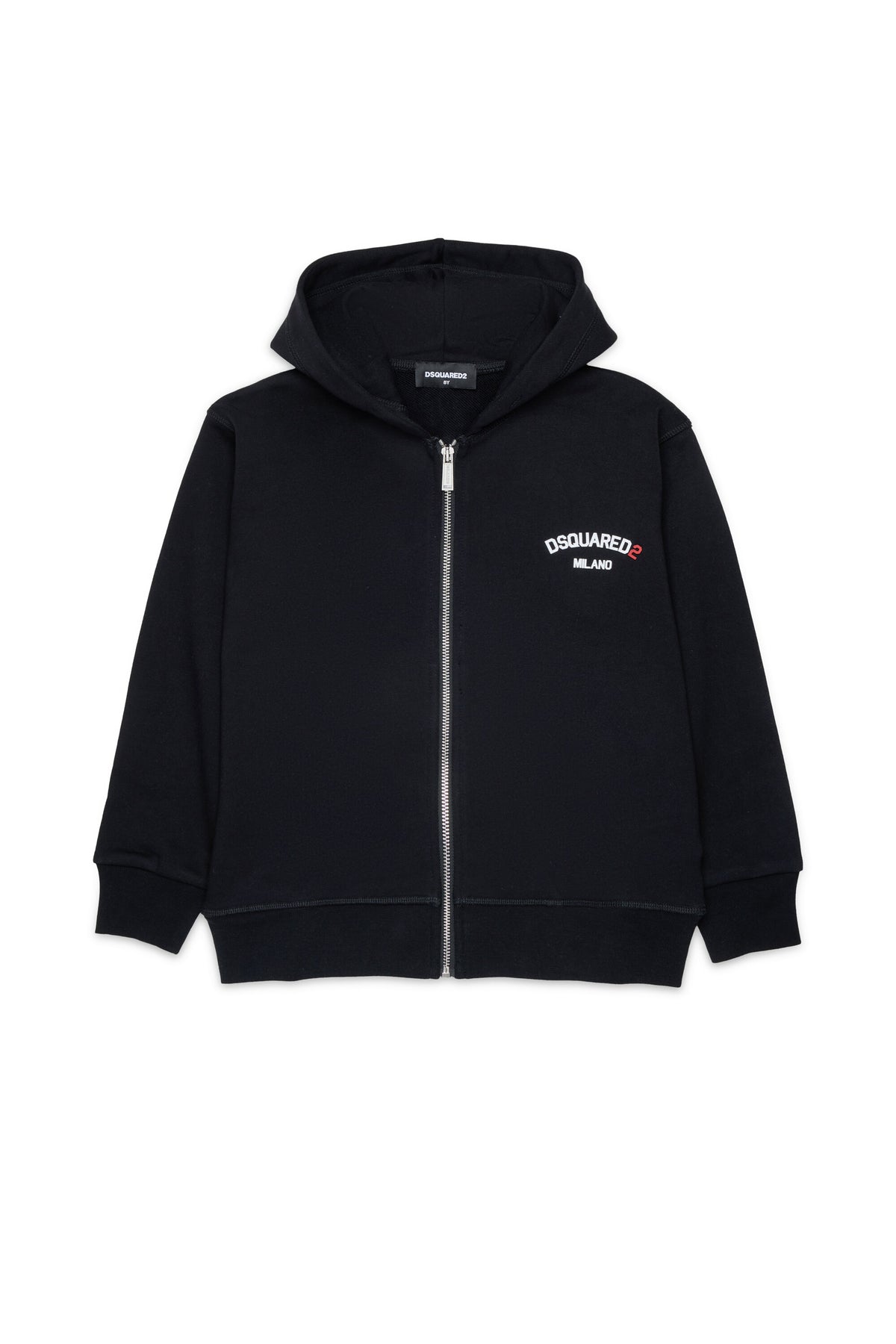 Sweat à fermeture zippée complète avec logo