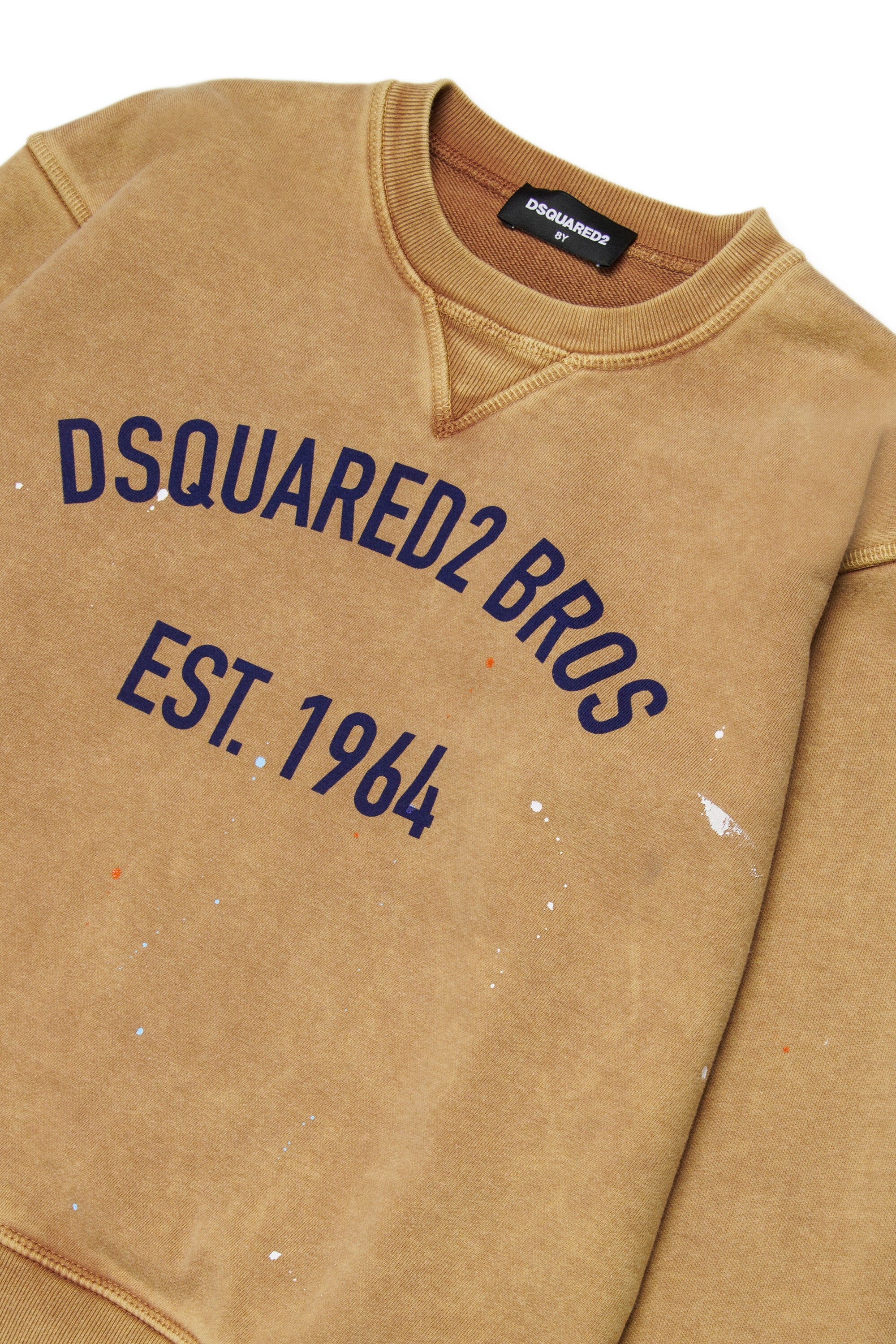 Sudadera de cuello redondo con logo