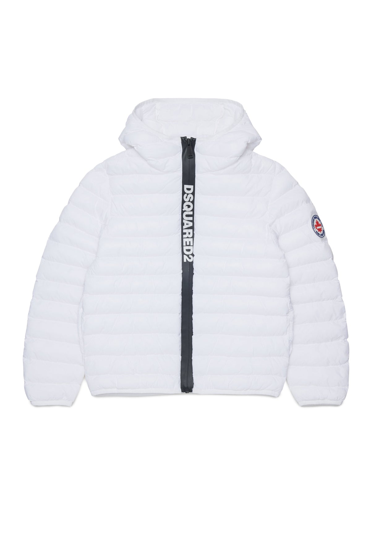 Veste matelassée avec logo imprimé