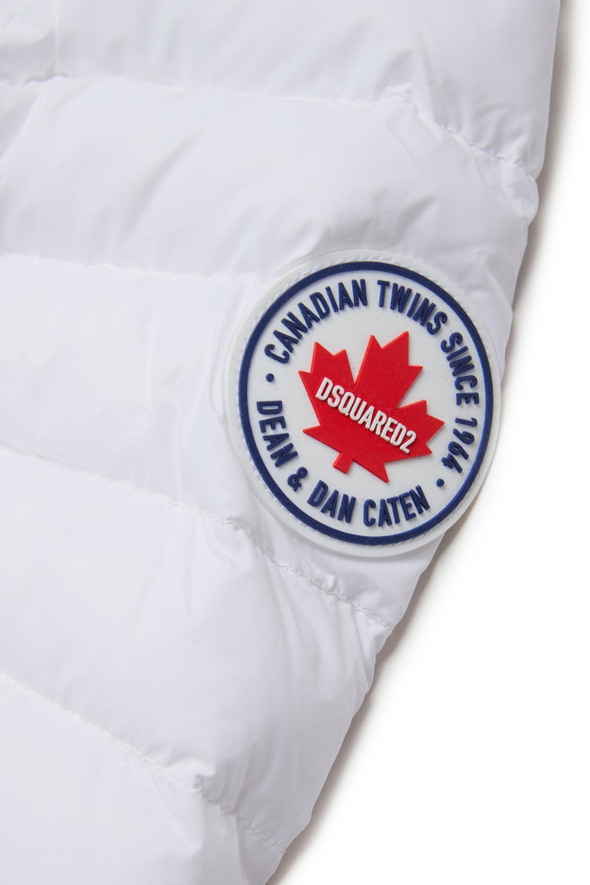 Veste matelassée avec logo imprimé