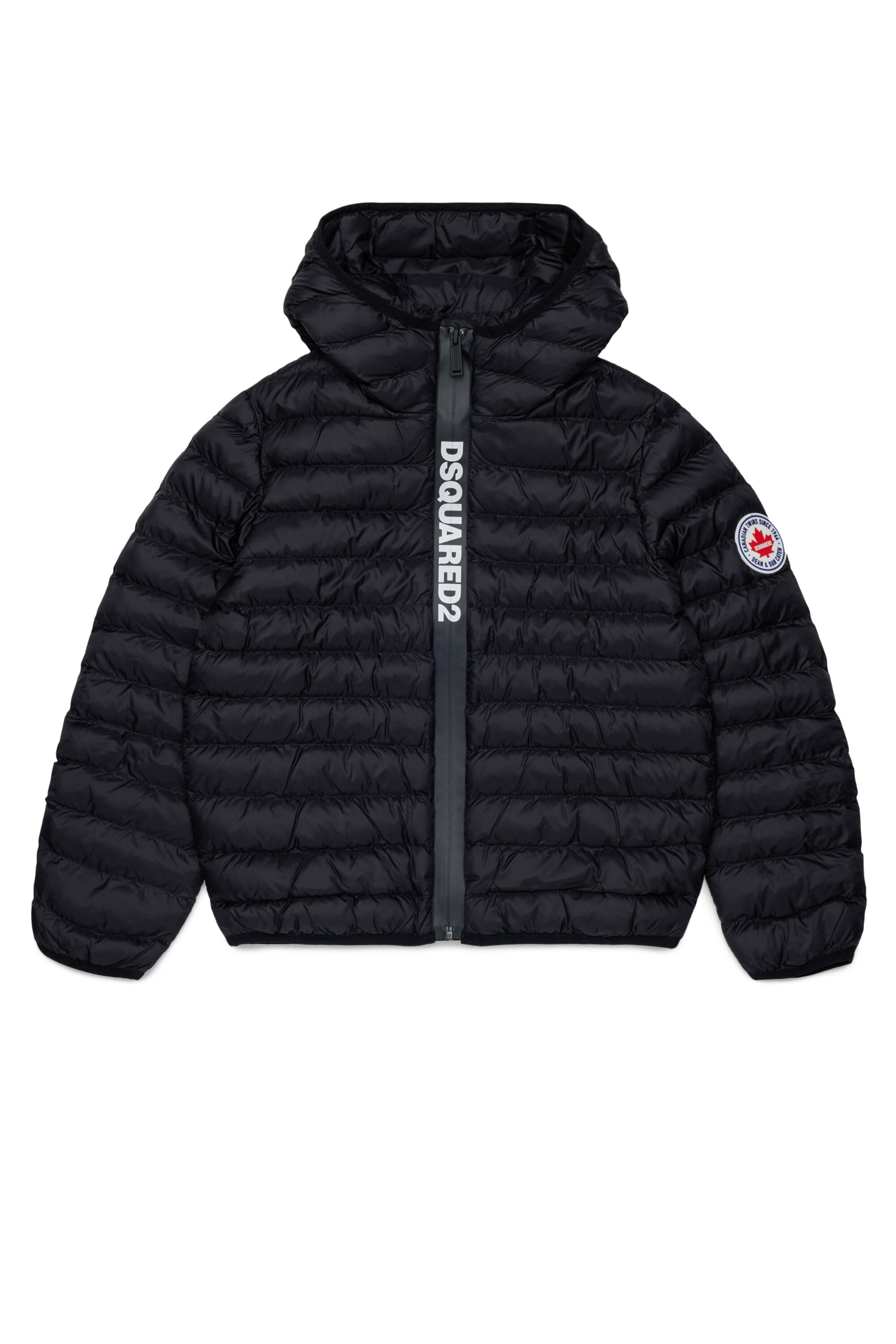 Veste matelassée avec logo imprimé
