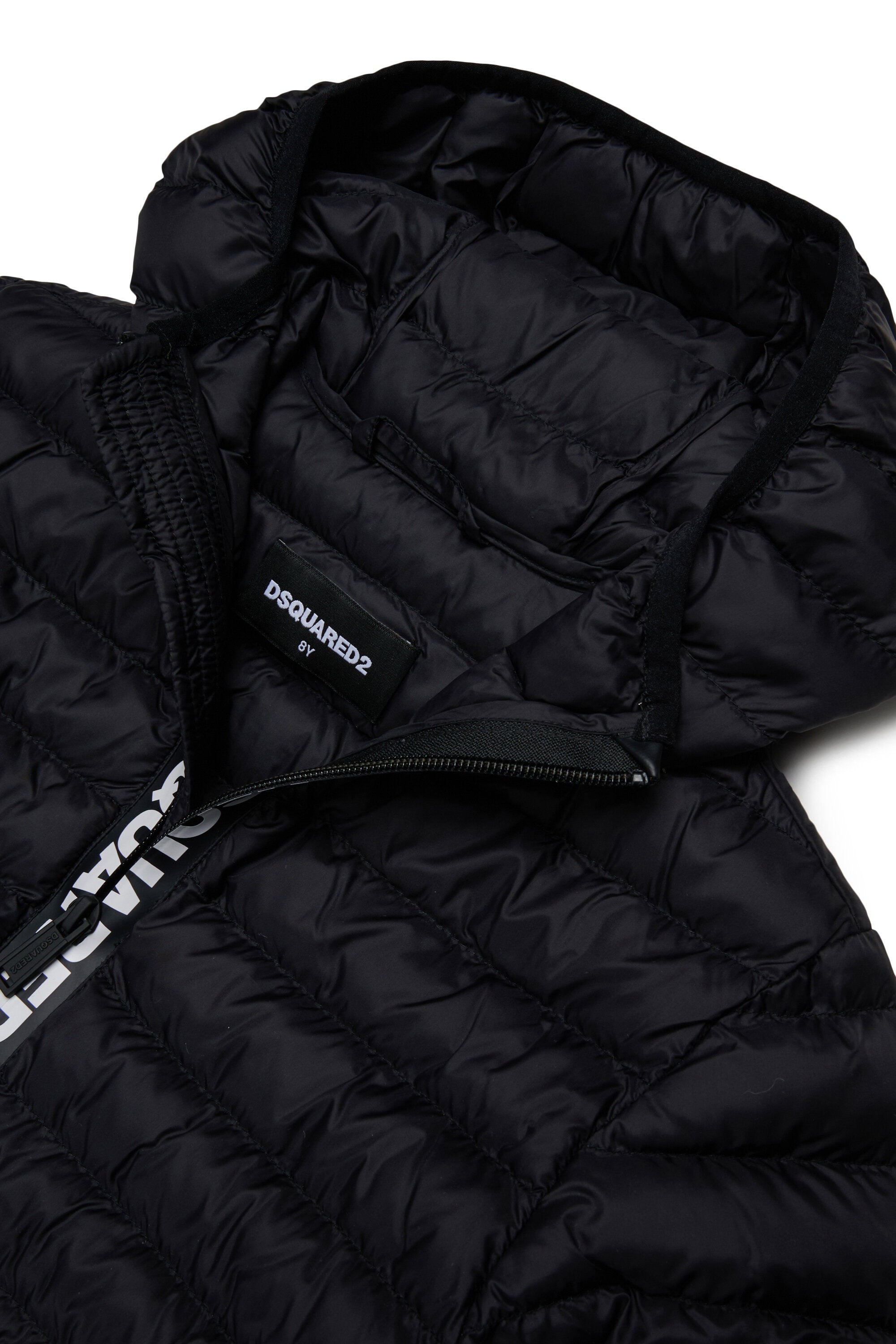 Veste matelassée avec logo imprimé