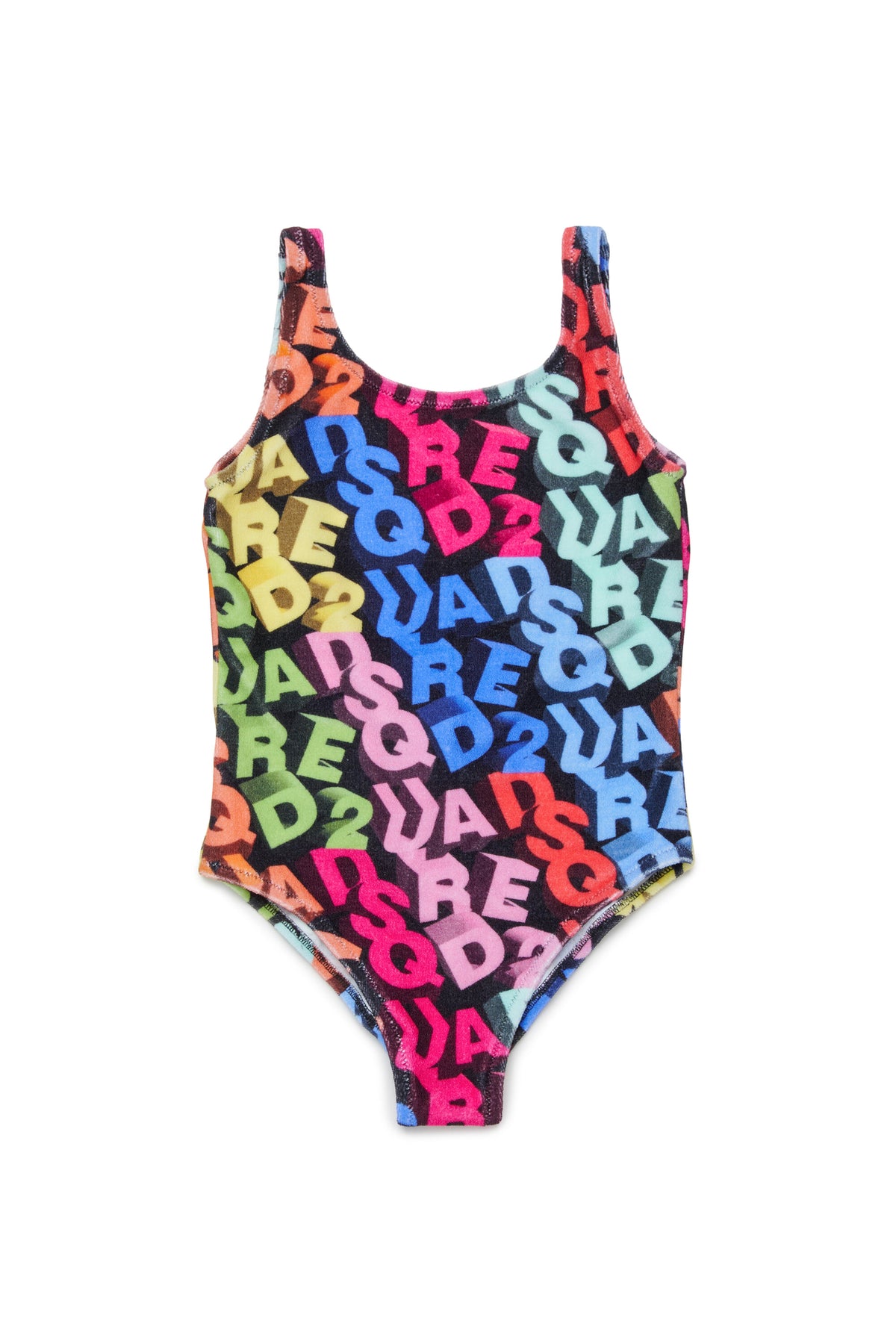 Bañador entero con logotipo 3D por todas partes