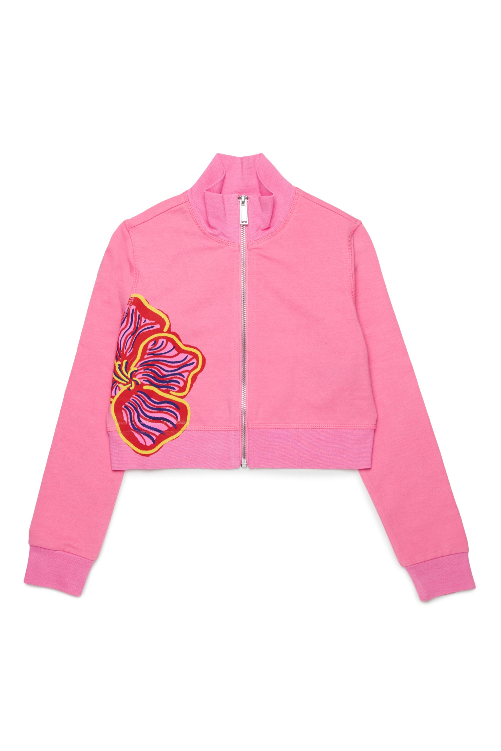 Full-zip sweatshirt with logo