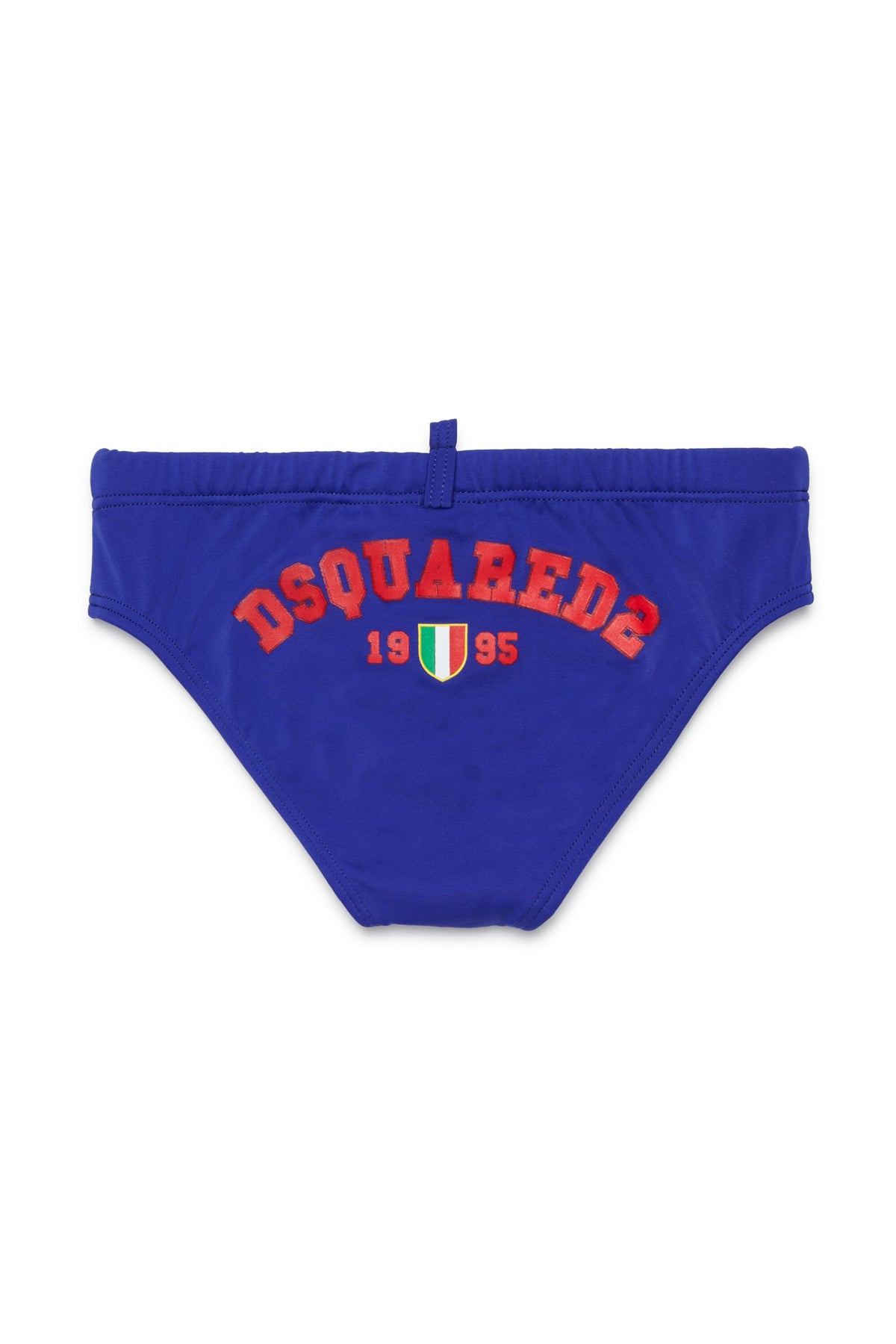 Briefs with logo on the back