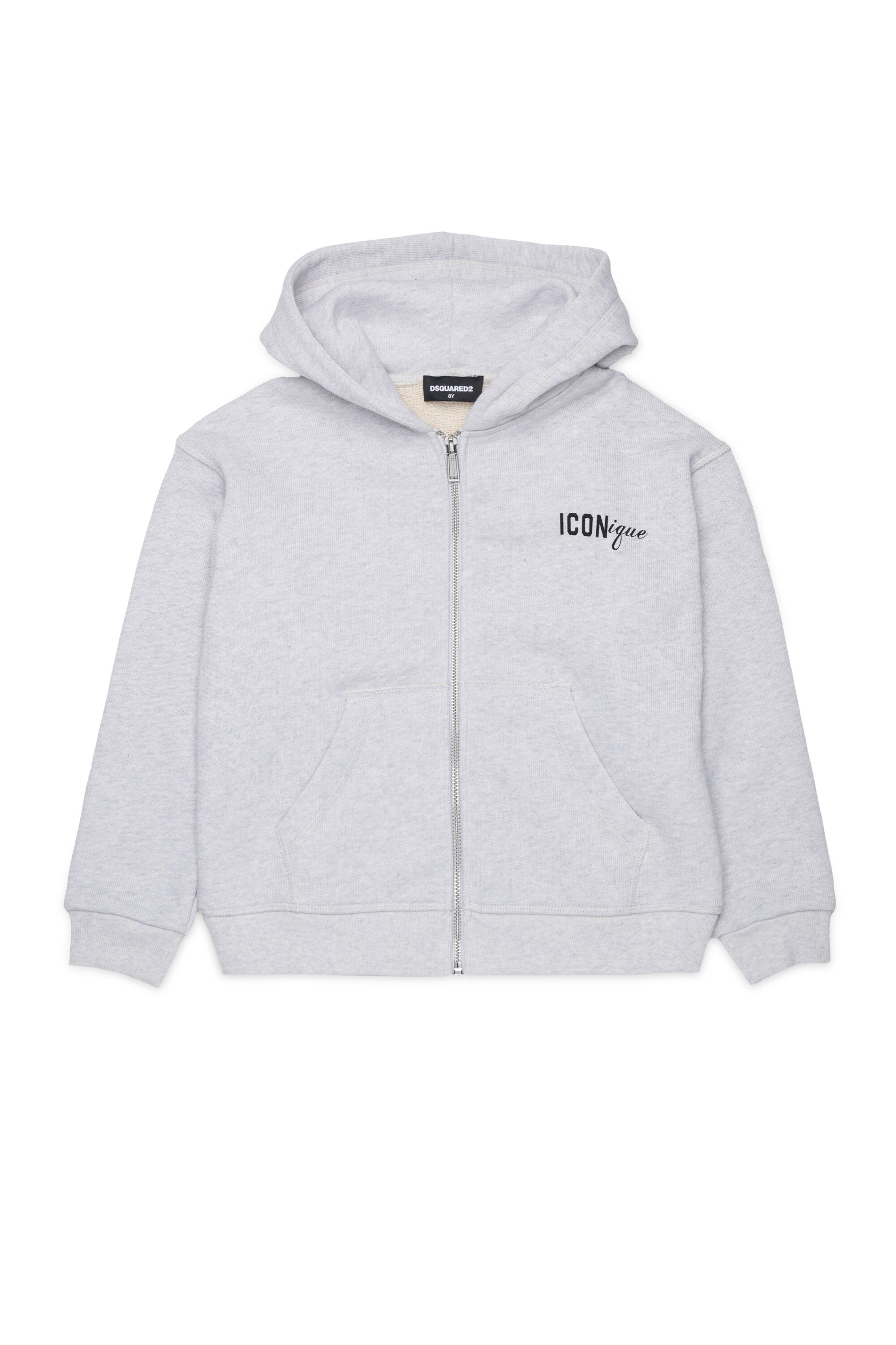 Sudadera con cremallera y logo