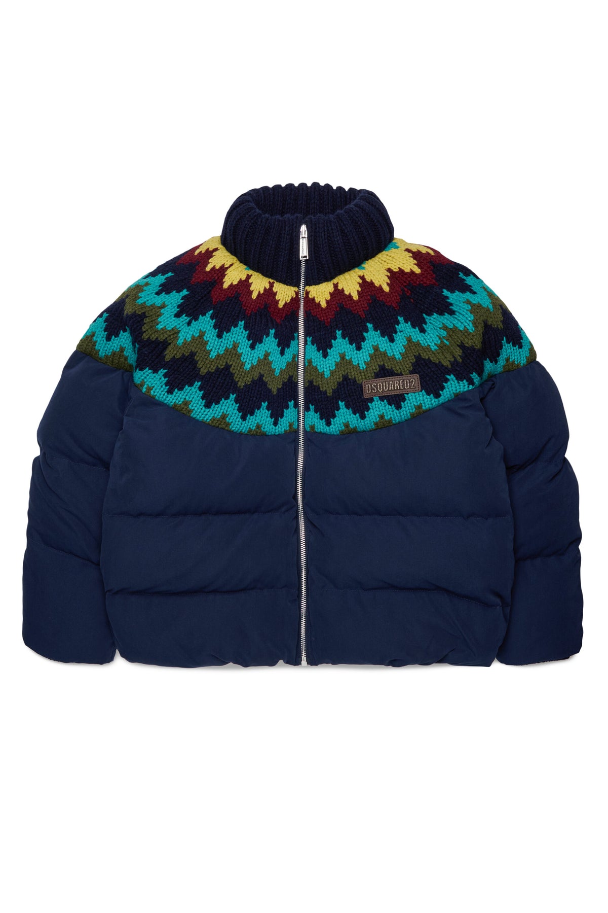 Veste matelassée avec logo imprimé