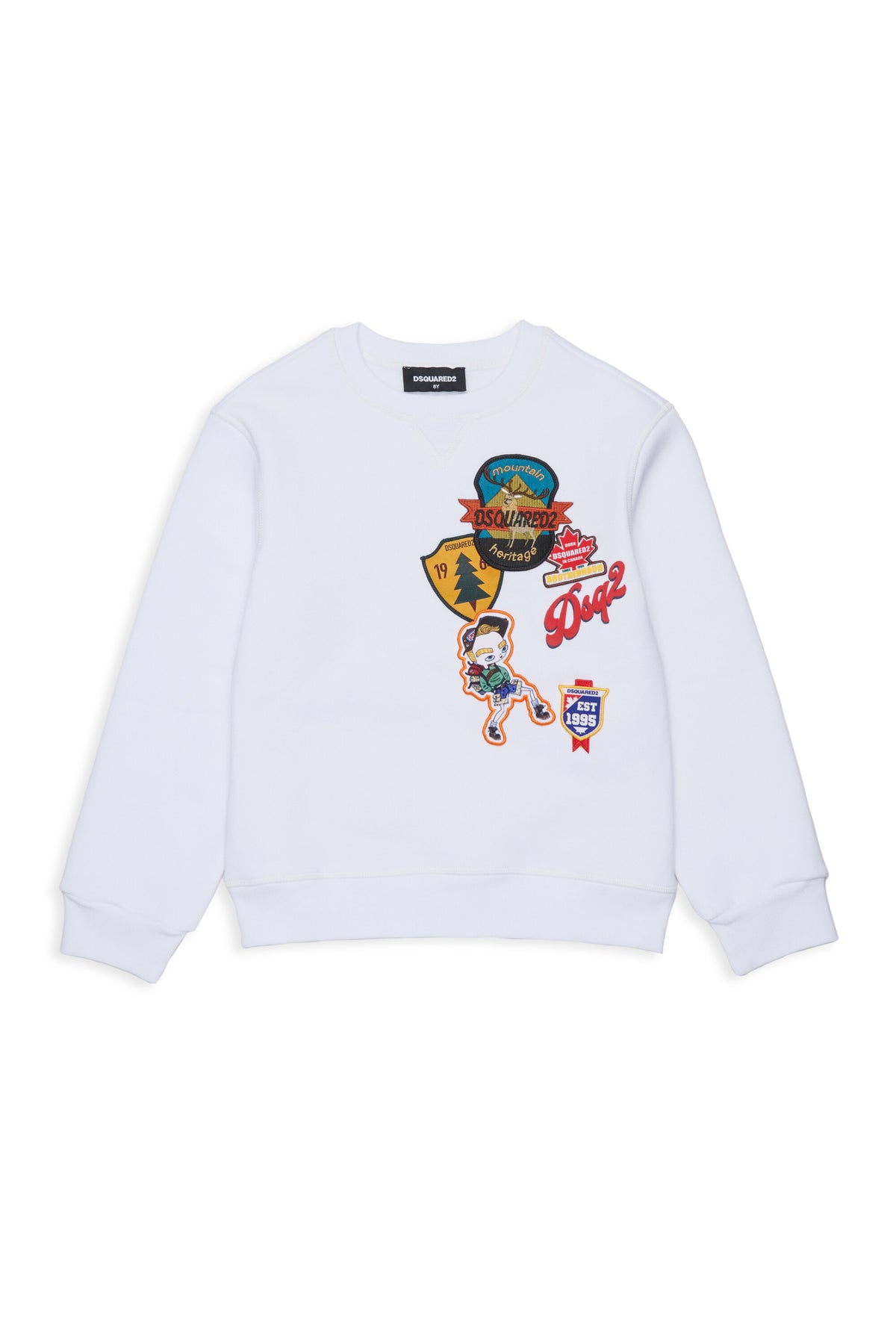 Sudadera de cuello redondo con logo