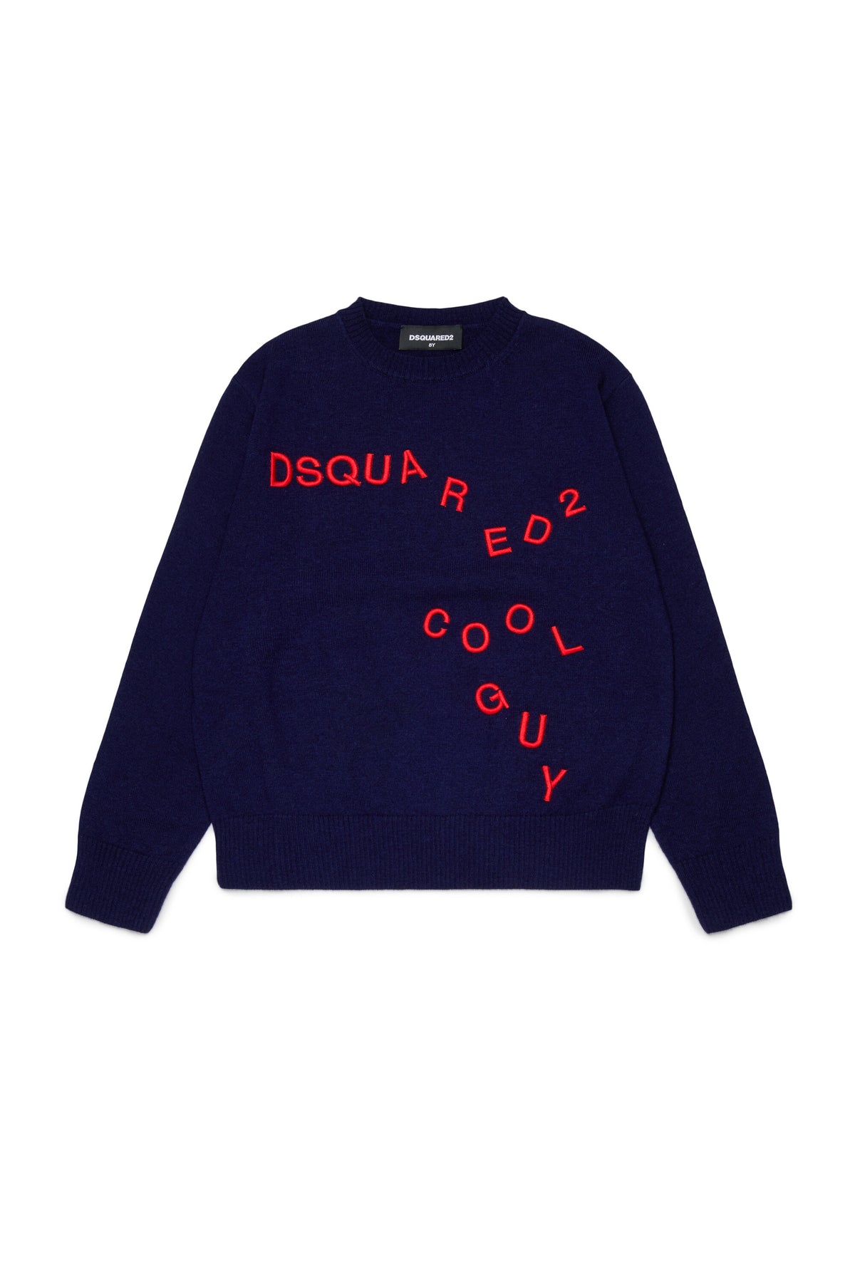 Pull ras du cou avec logo