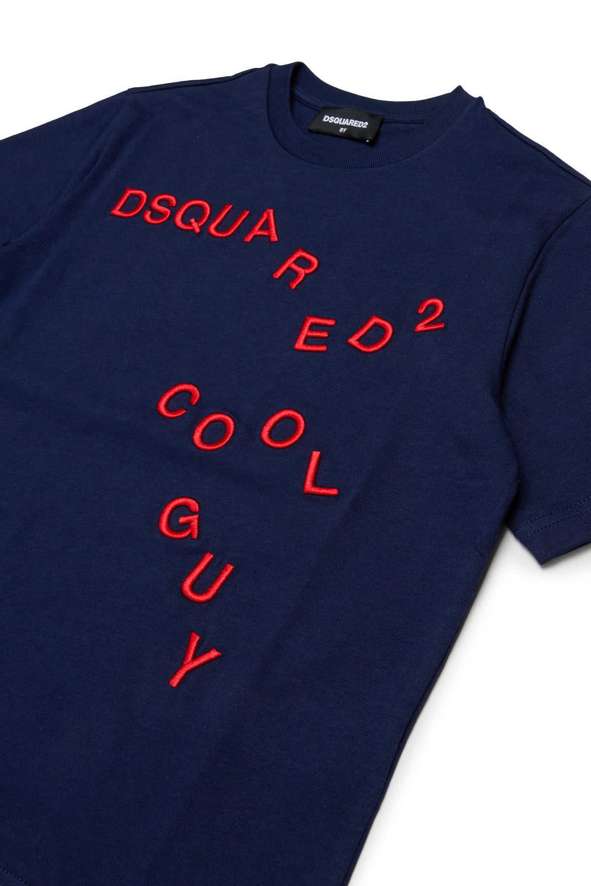 T-shirt avec logo brodé sur le devant