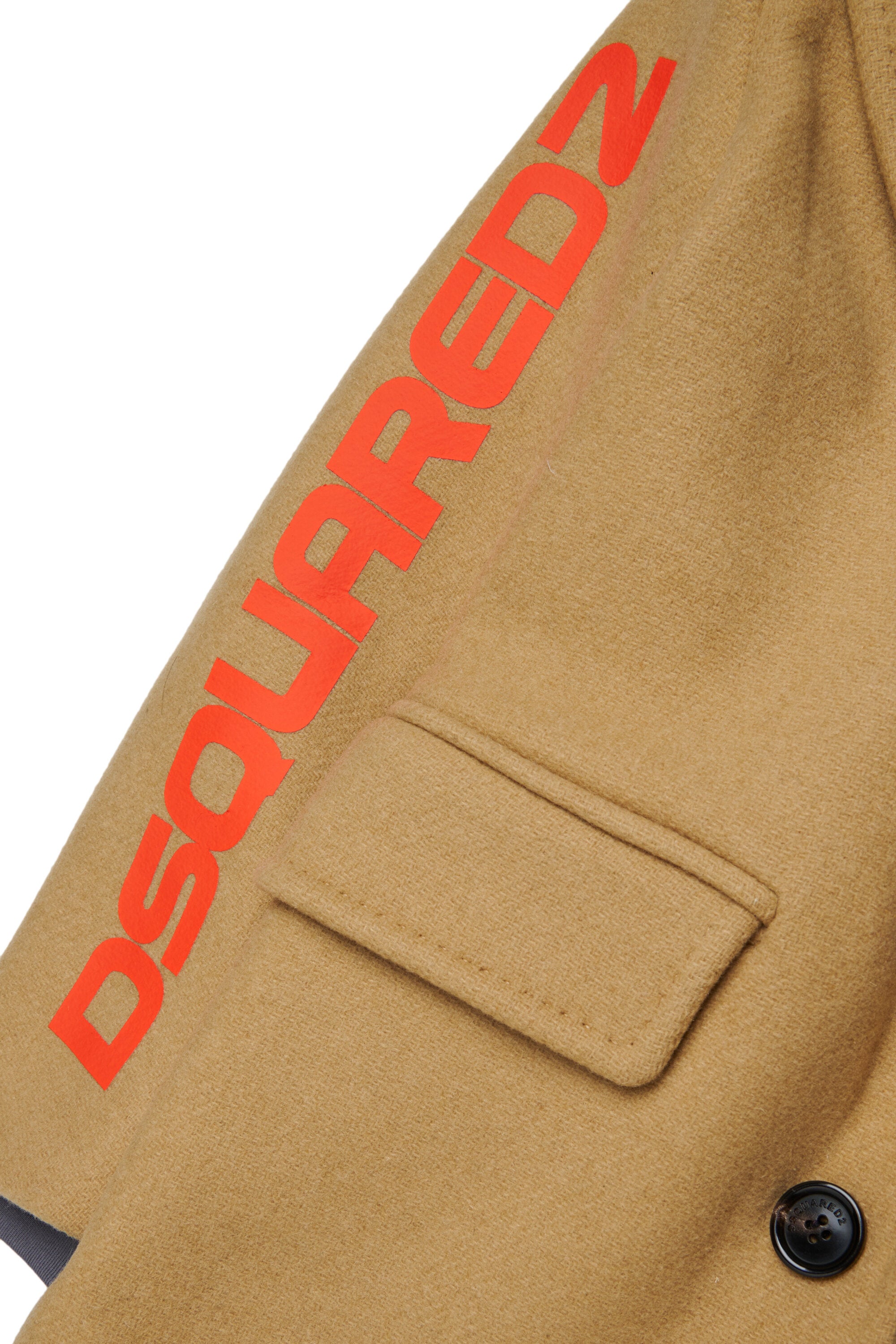 Manteau avec logo imprimé