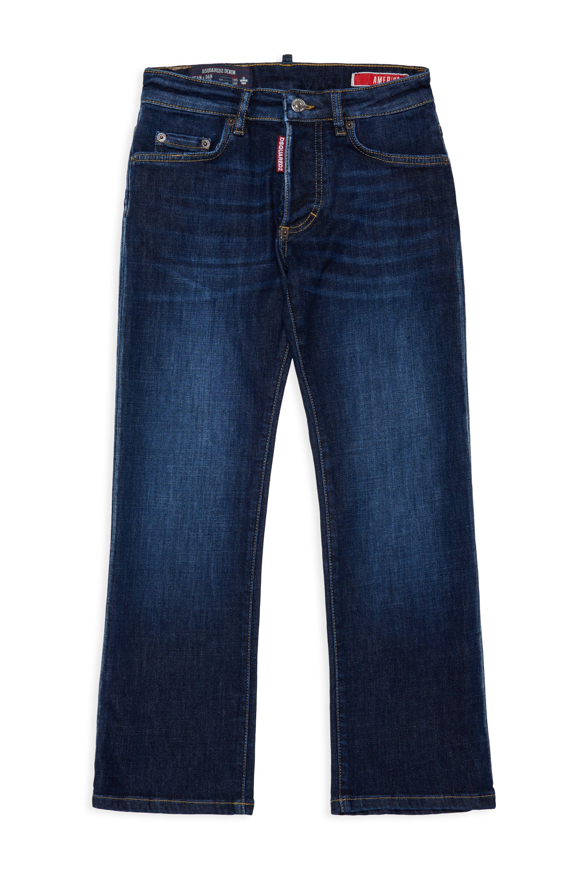 Jeans corte regular azul oscuro - American