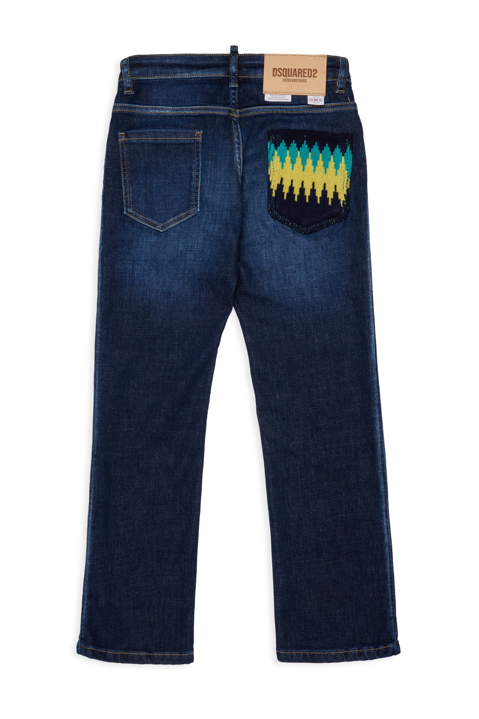 Jeans corte regular azul oscuro - American