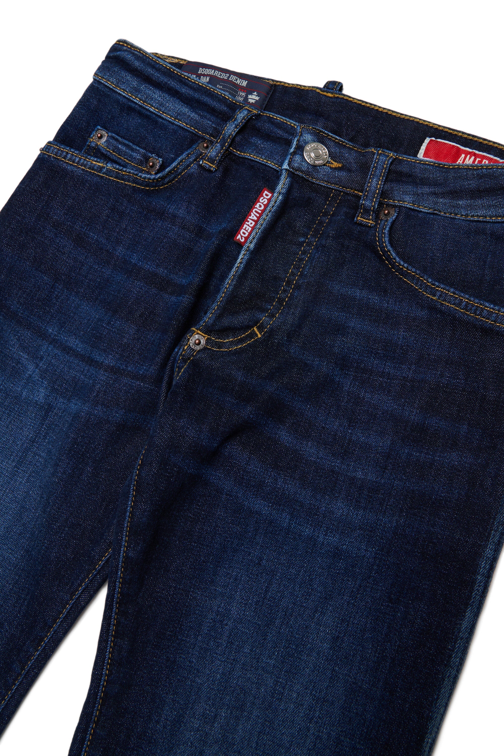 Jeans corte regular azul oscuro - American