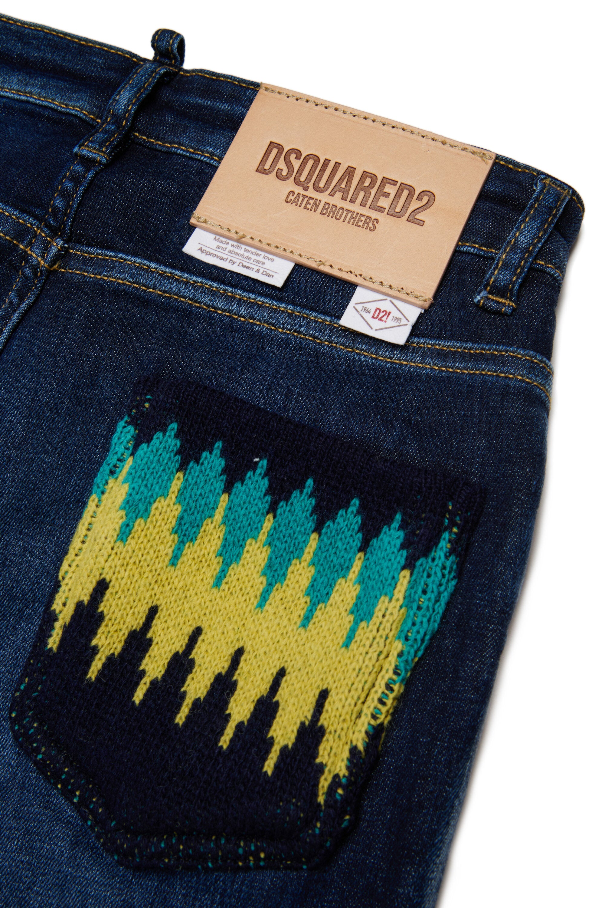 Jeans corte regular azul oscuro - American