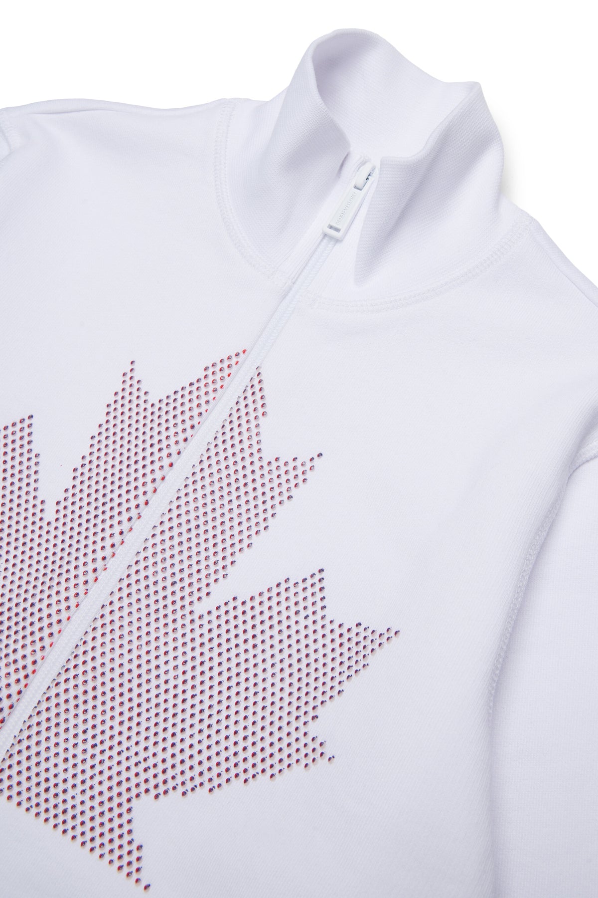Sweat-shirt zippé intégral avec logo