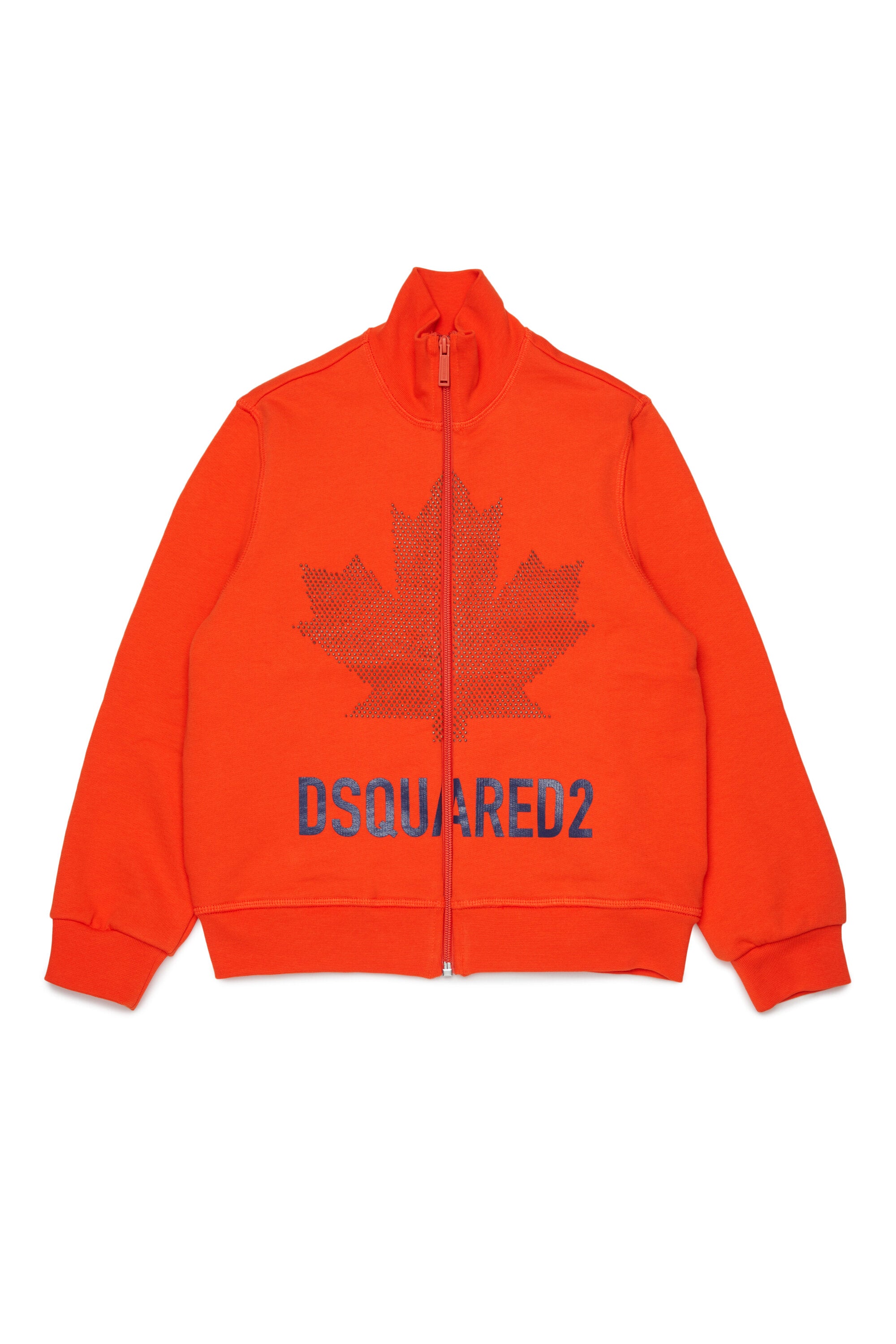 Full-zip sweatshirt with logo