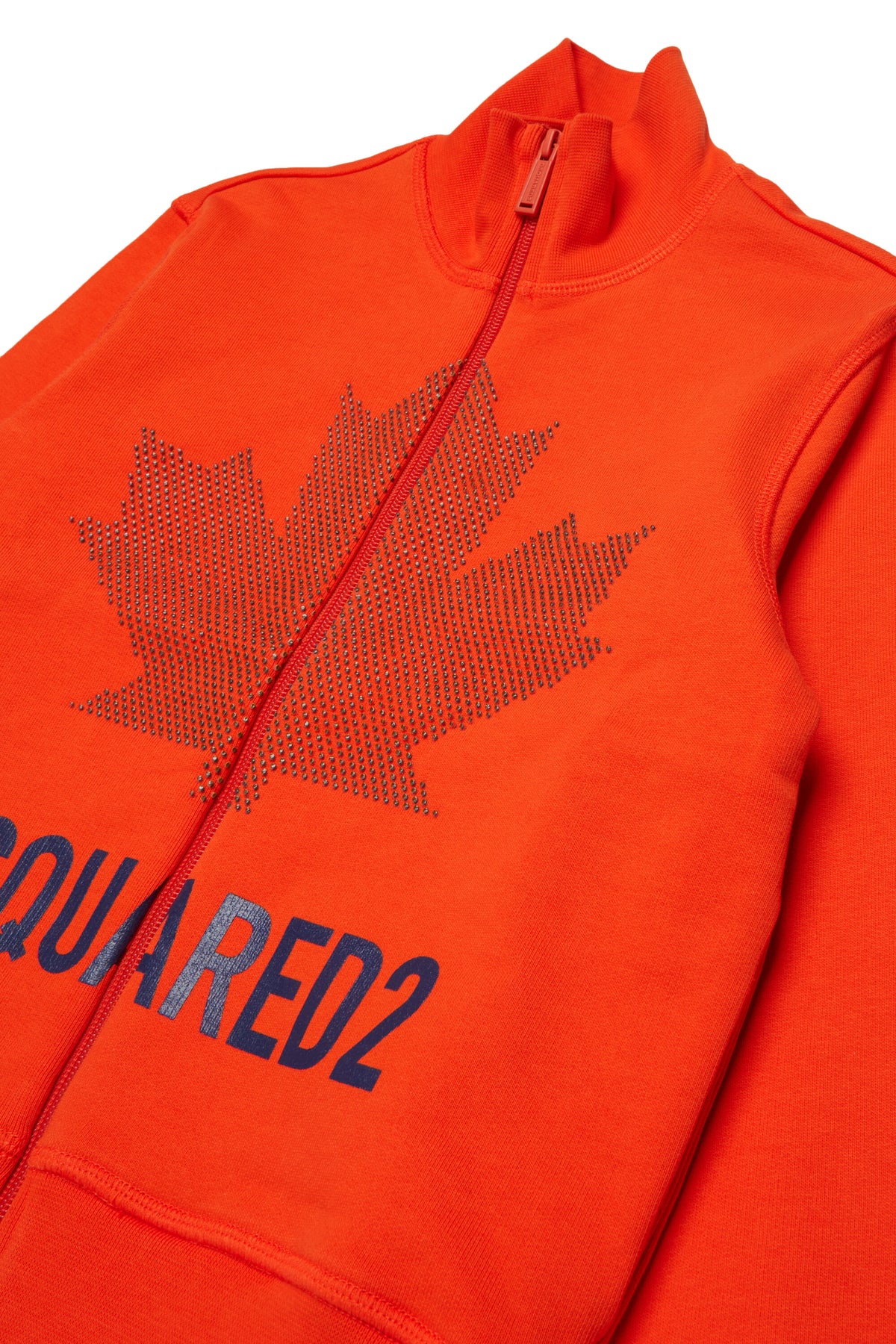 Sweat-shirt zippé intégral avec logo