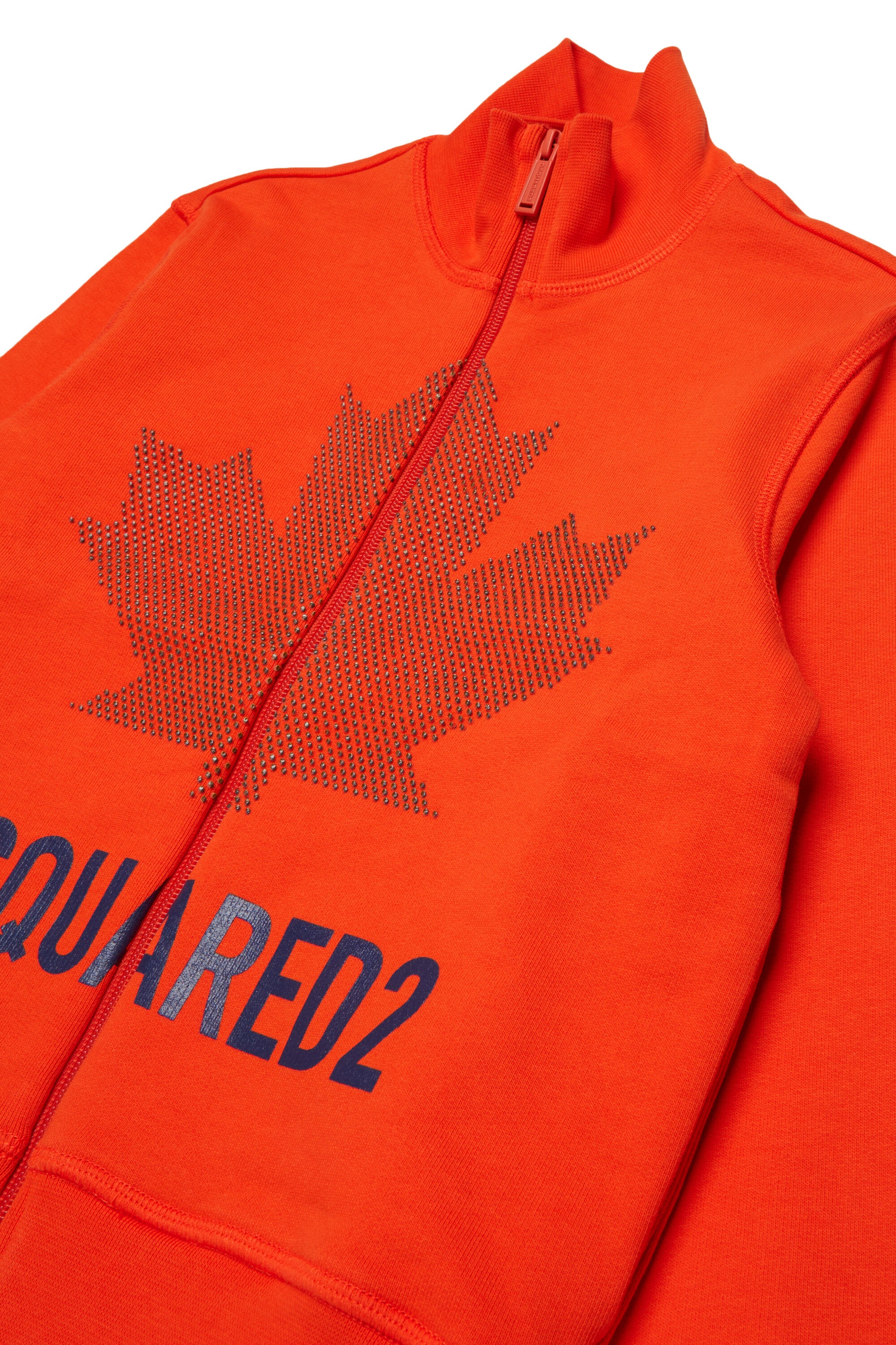 Full-zip sweatshirt with logo
