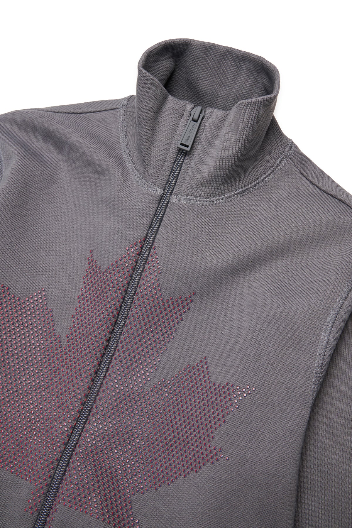 Sweat-shirt zippé intégral avec logo