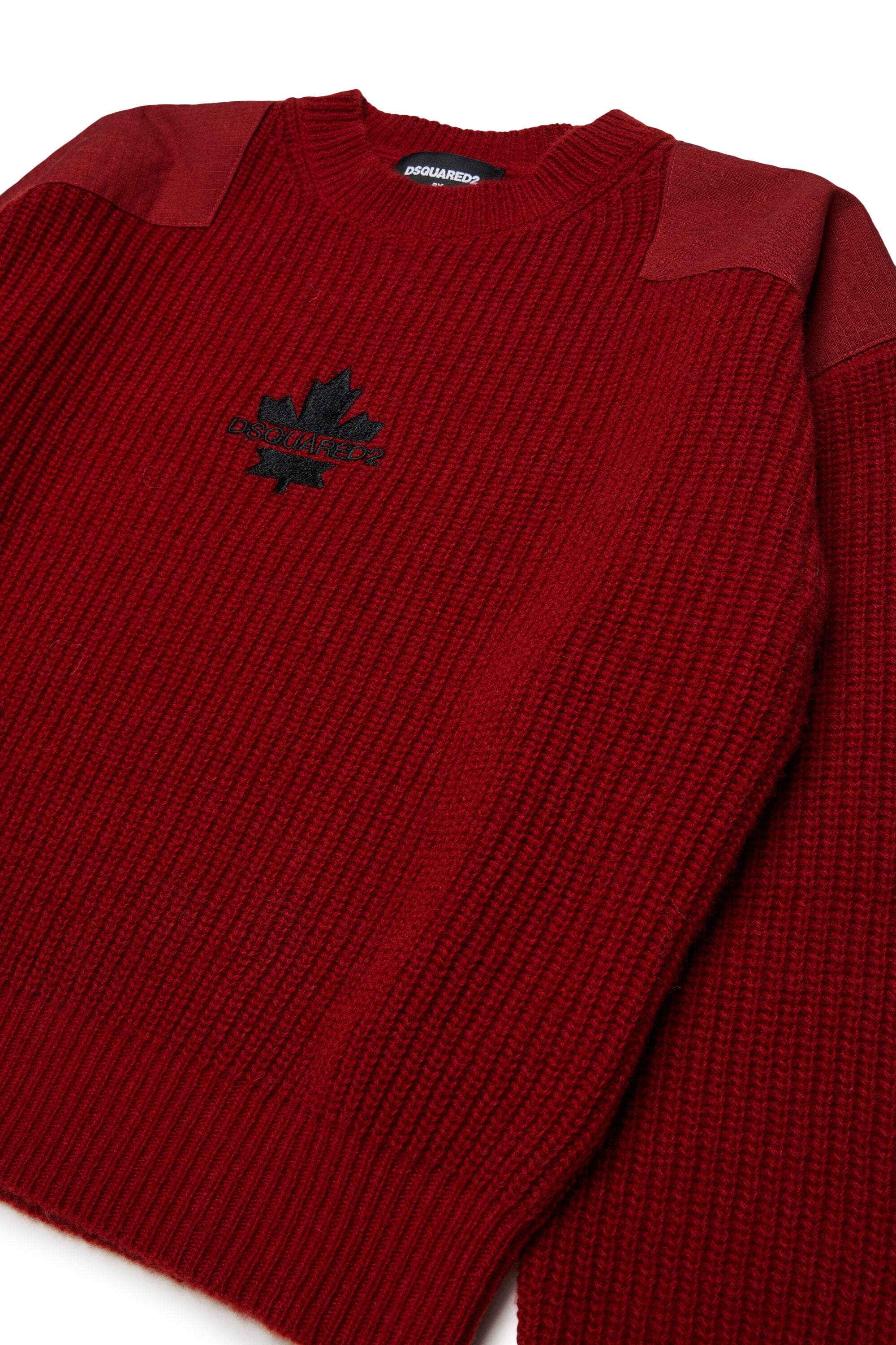 Pull ras du cou avec logo