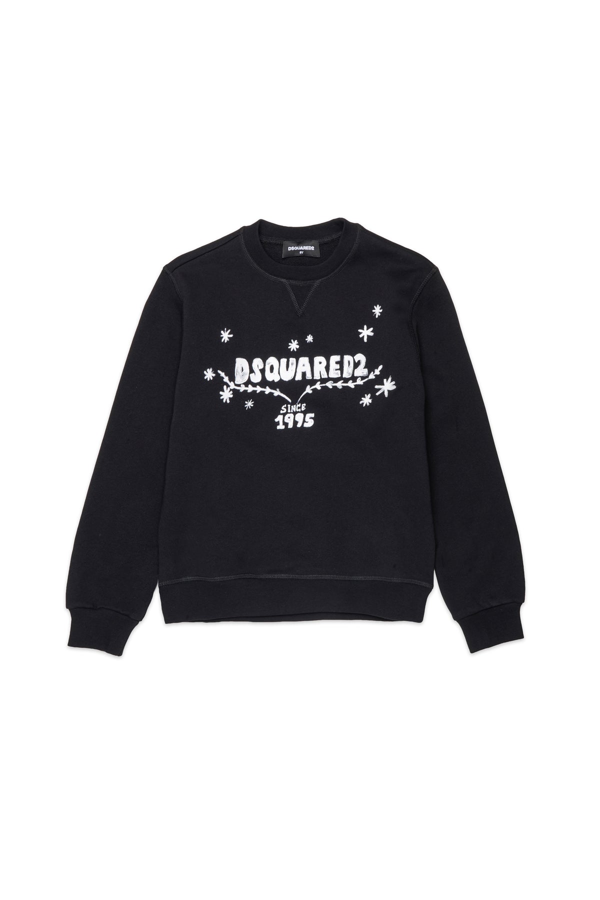 Sweat-shirt col rond avec logo