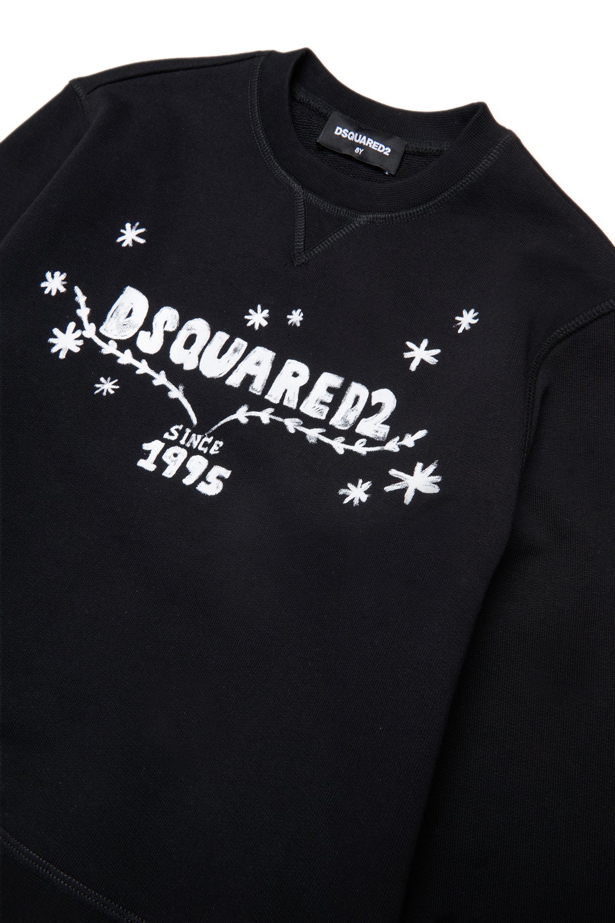 Sweat-shirt col rond avec logo