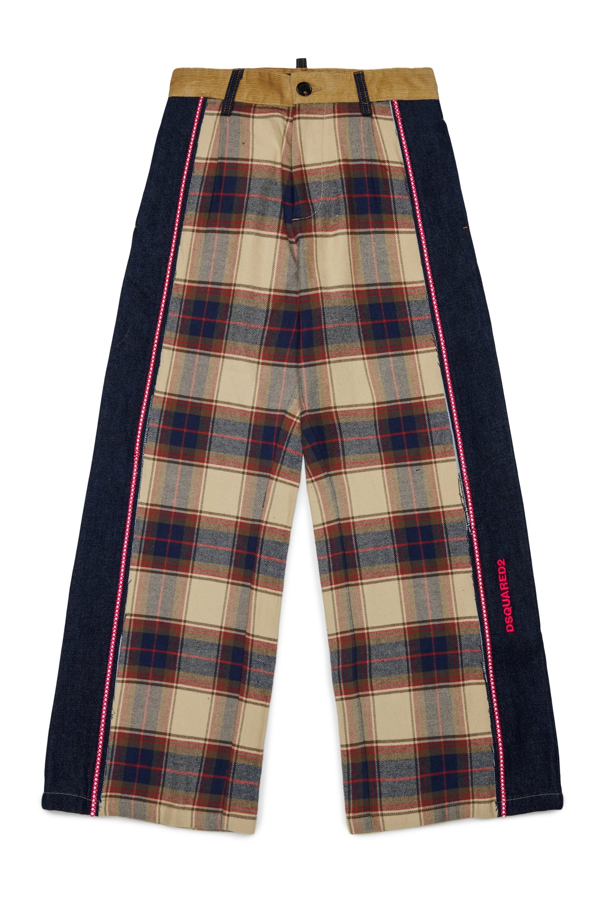 Pantalon à carreaux