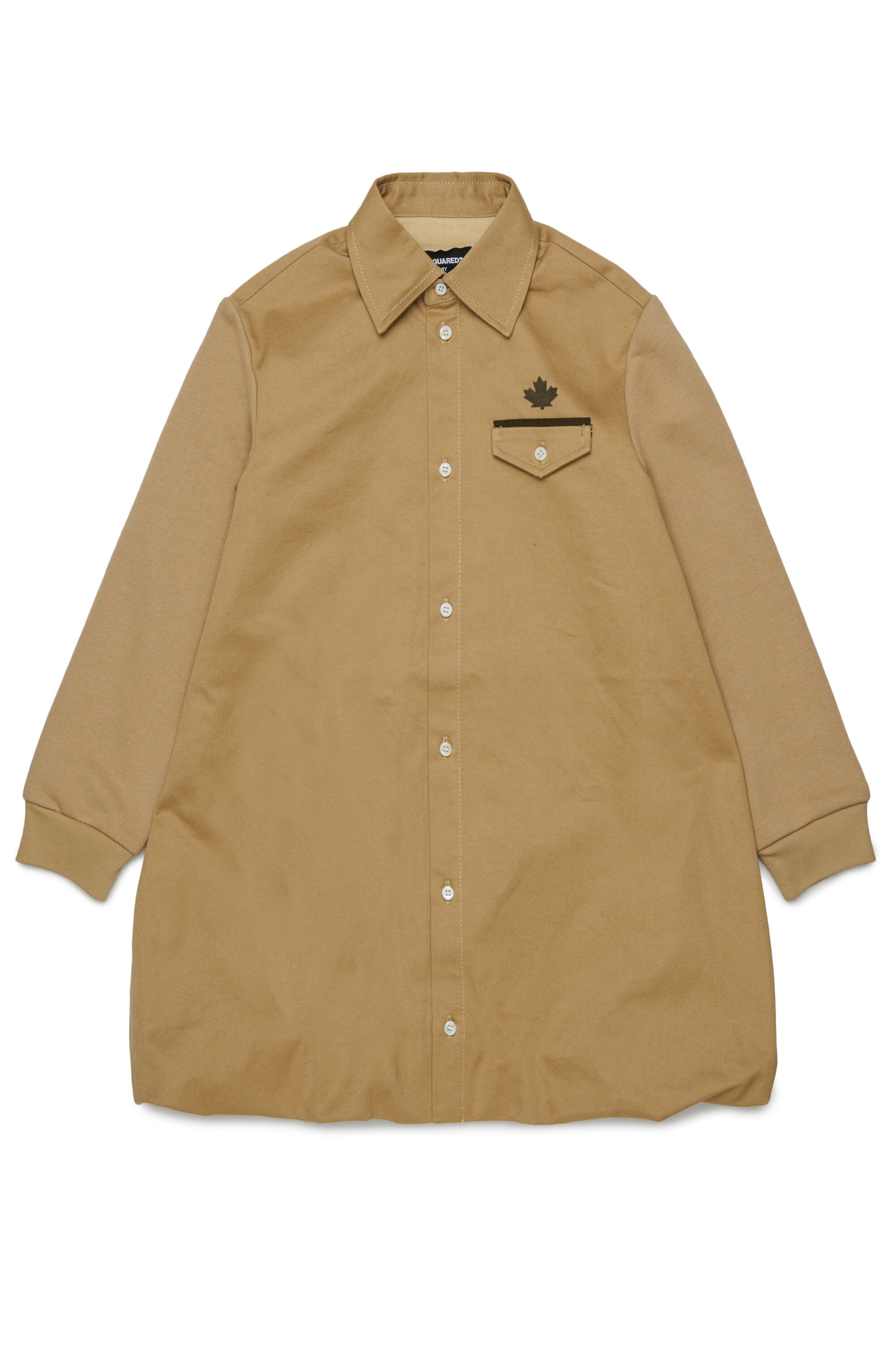 Robe chemise avec logo
