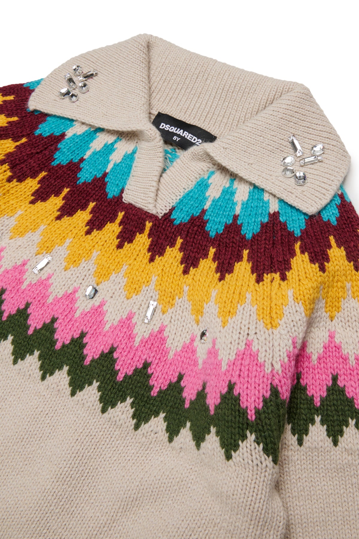 Jersey jacquard con logo