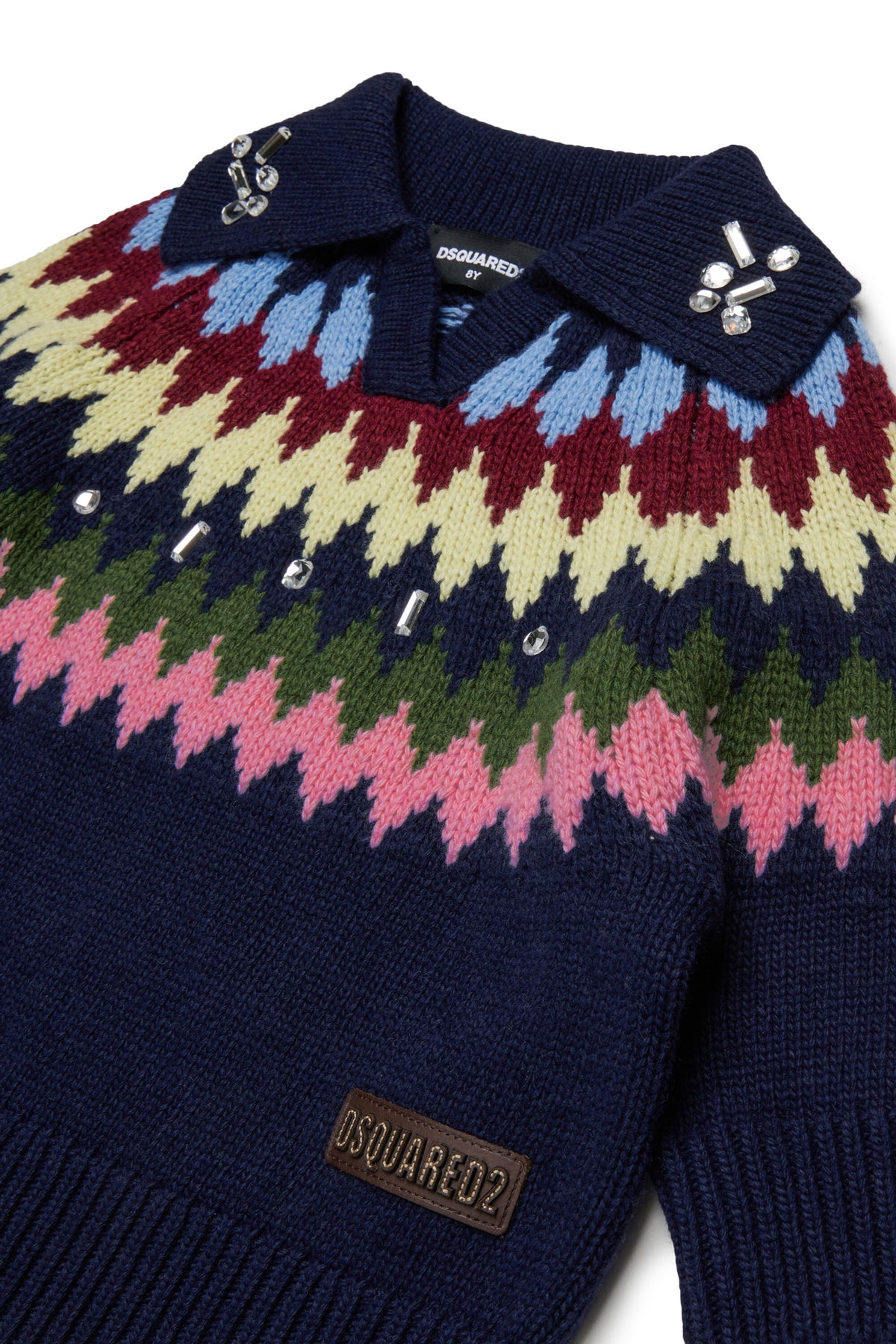 Jersey jacquard con logo