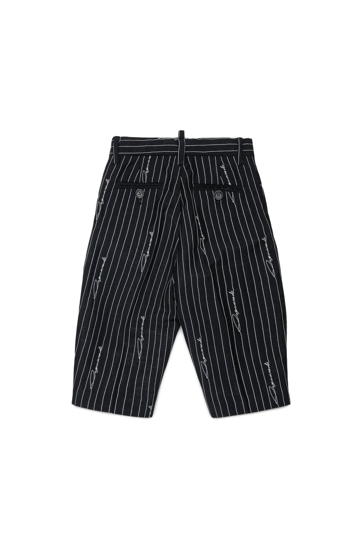 Pantalón formal de raya diplomática con pinzas