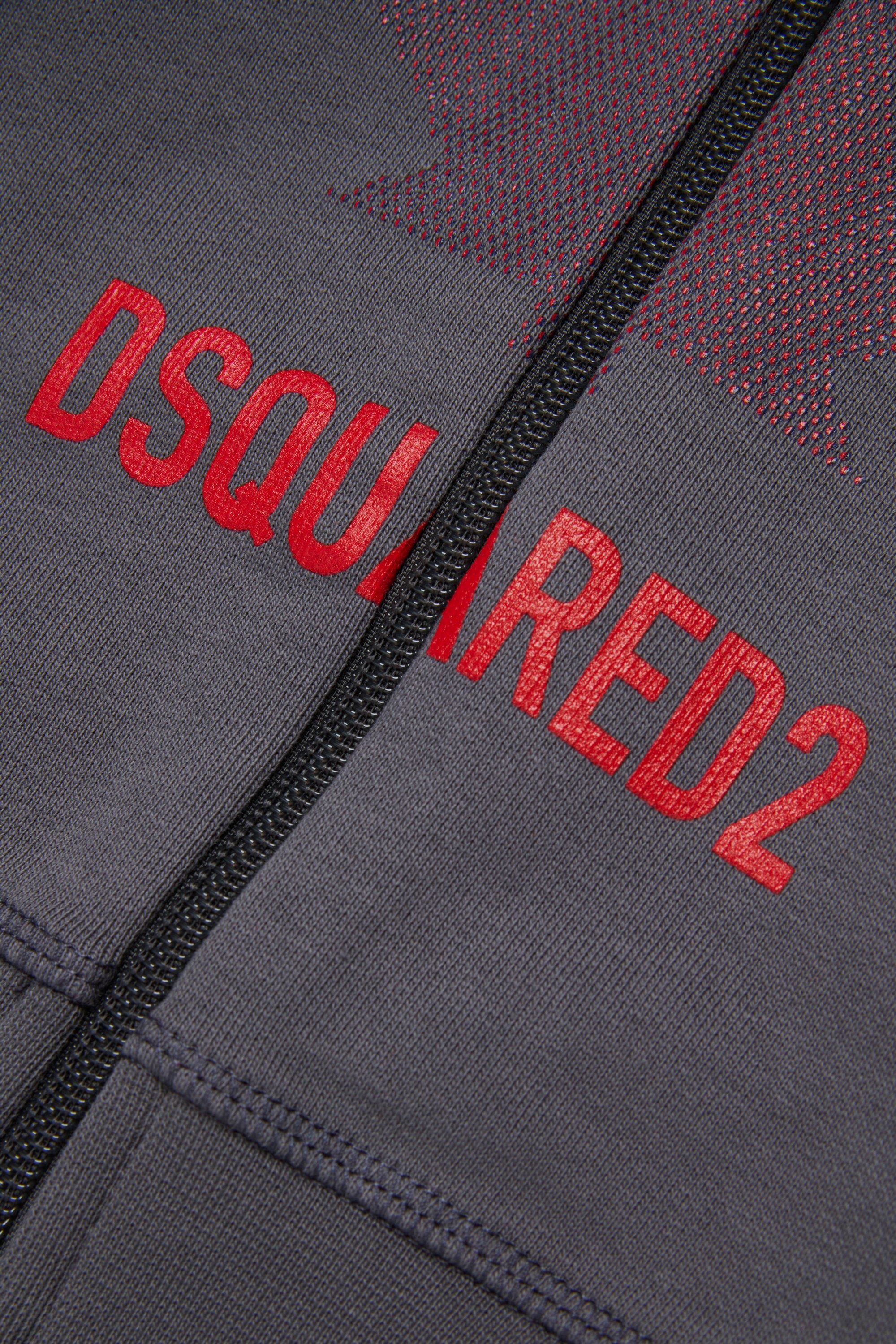 Sweat zippé avec logo