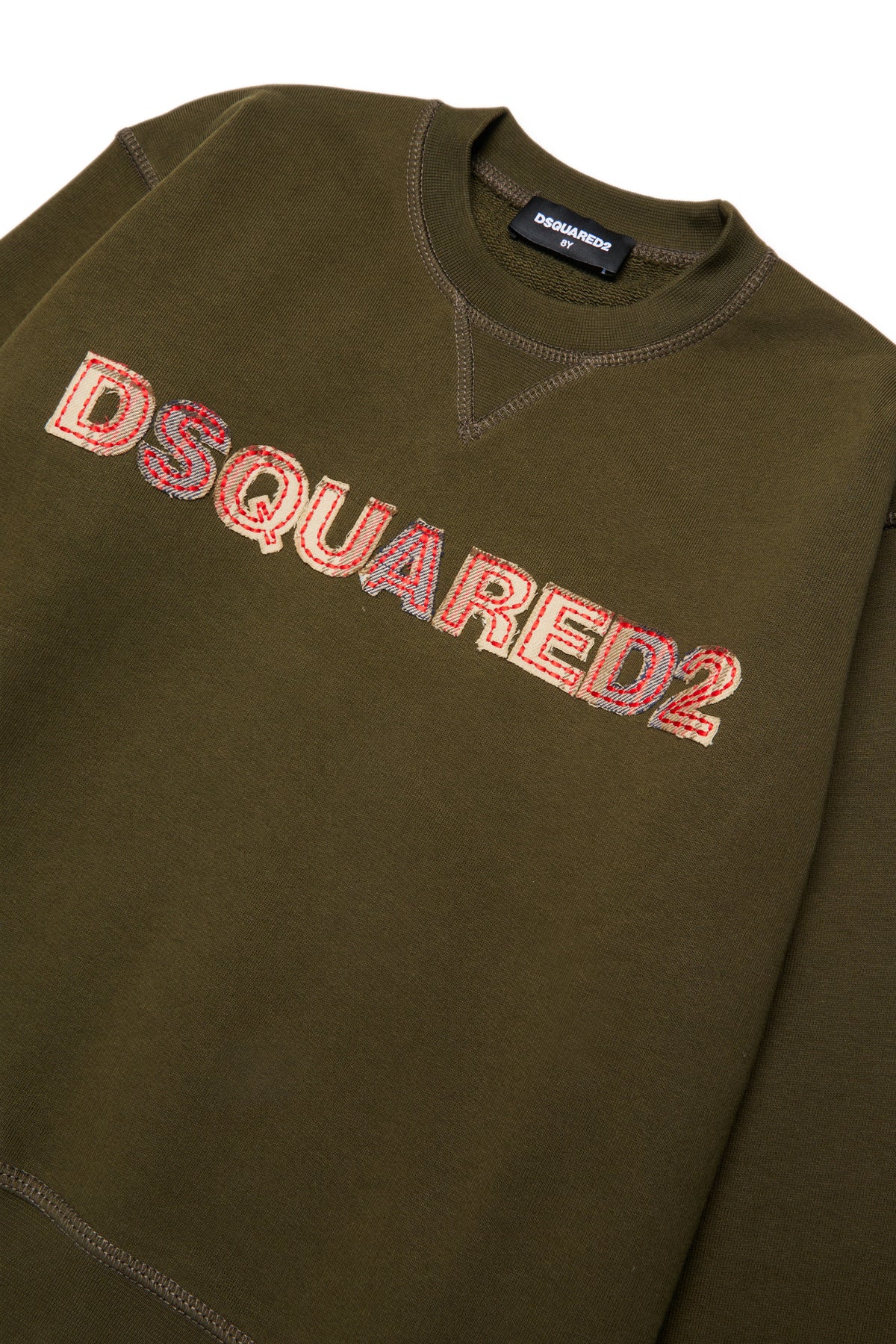 Sweat-shirt col rond avec logo